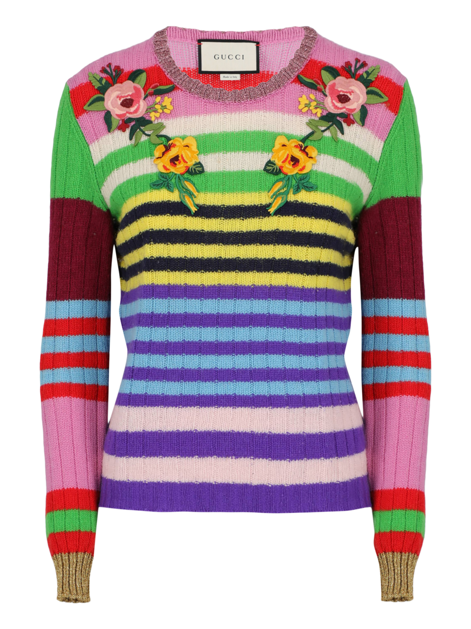 Pre-owned Gucci Women's Knitwear & Sweatshirts -  - In Multicolor Wool