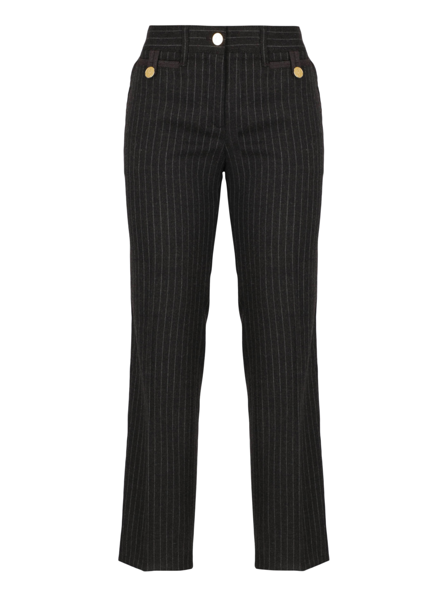 Pre-owned Dolce & Gabbana Women's Trousers -  - In Brown Wool