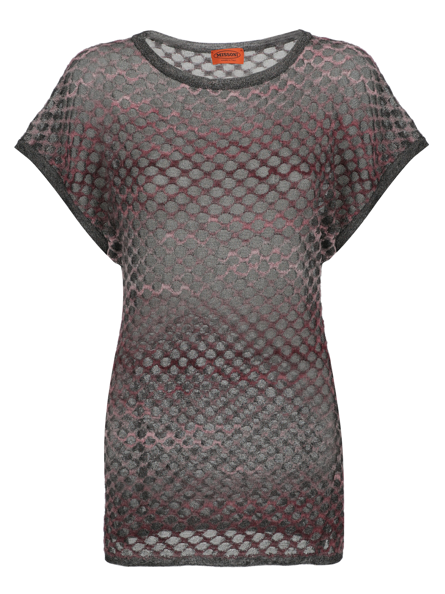Missoni Femme T-shirts et tops Anthracite, Purple Fabric