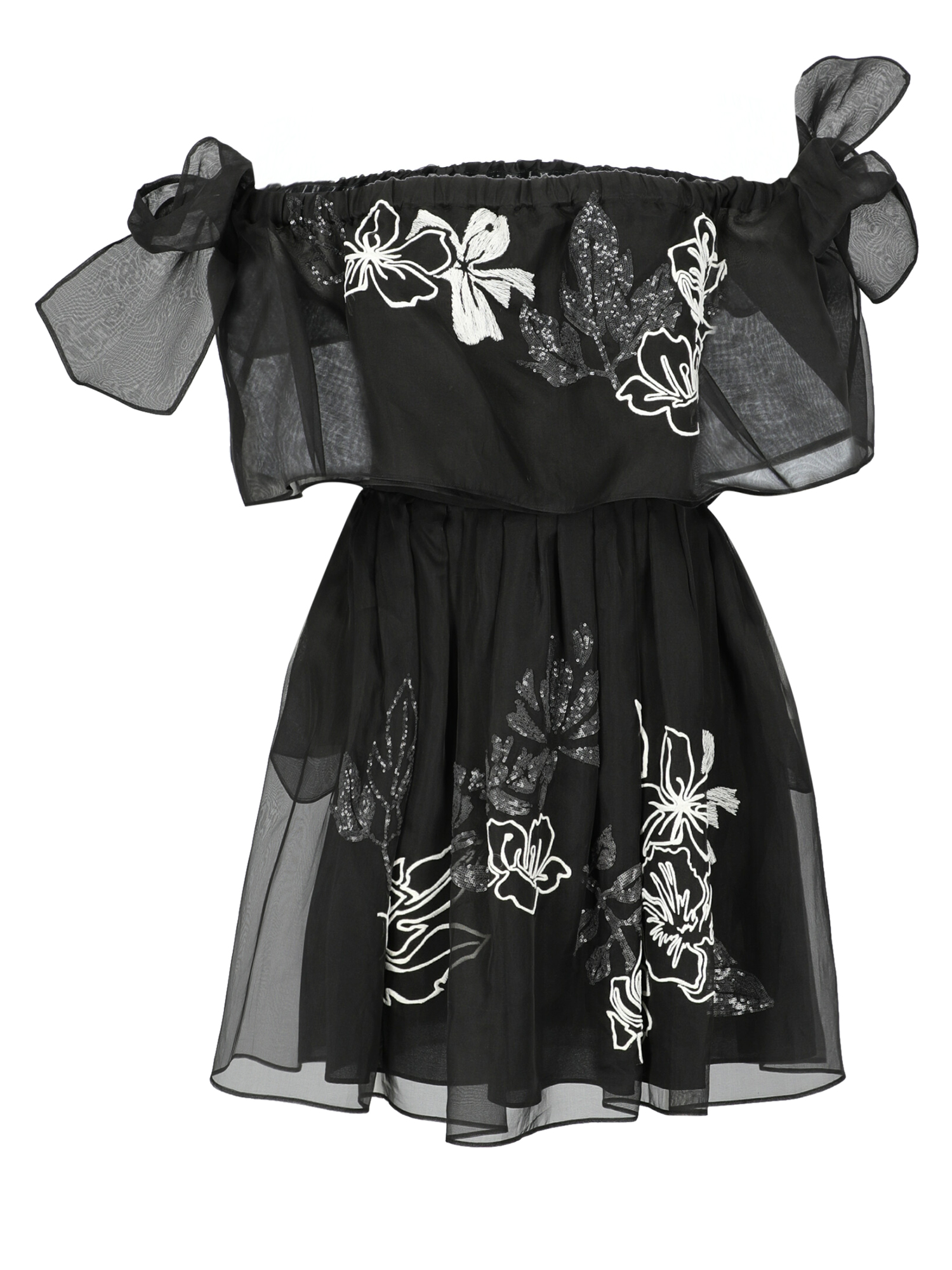 Fendi Femme Robes Black Silk