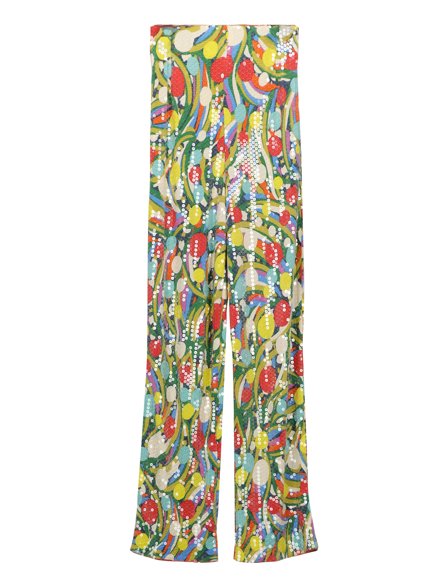 Missoni Femme Pantalons Multicolor Silk