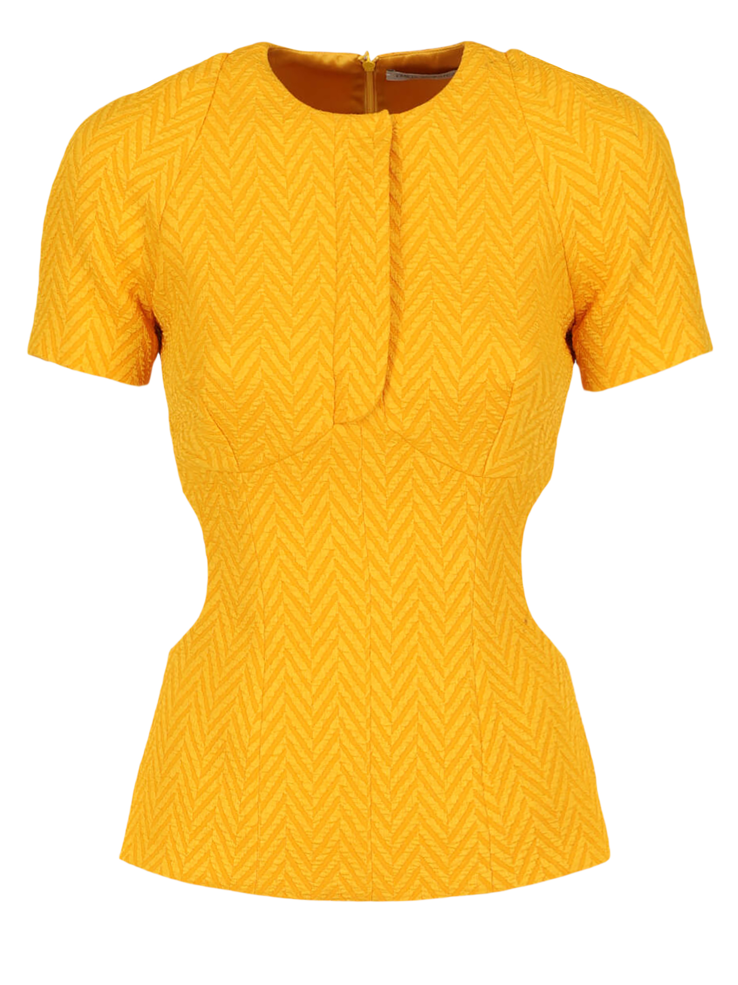 Pre-owned Emilia Wickstead T-shirts And Top In Yellow