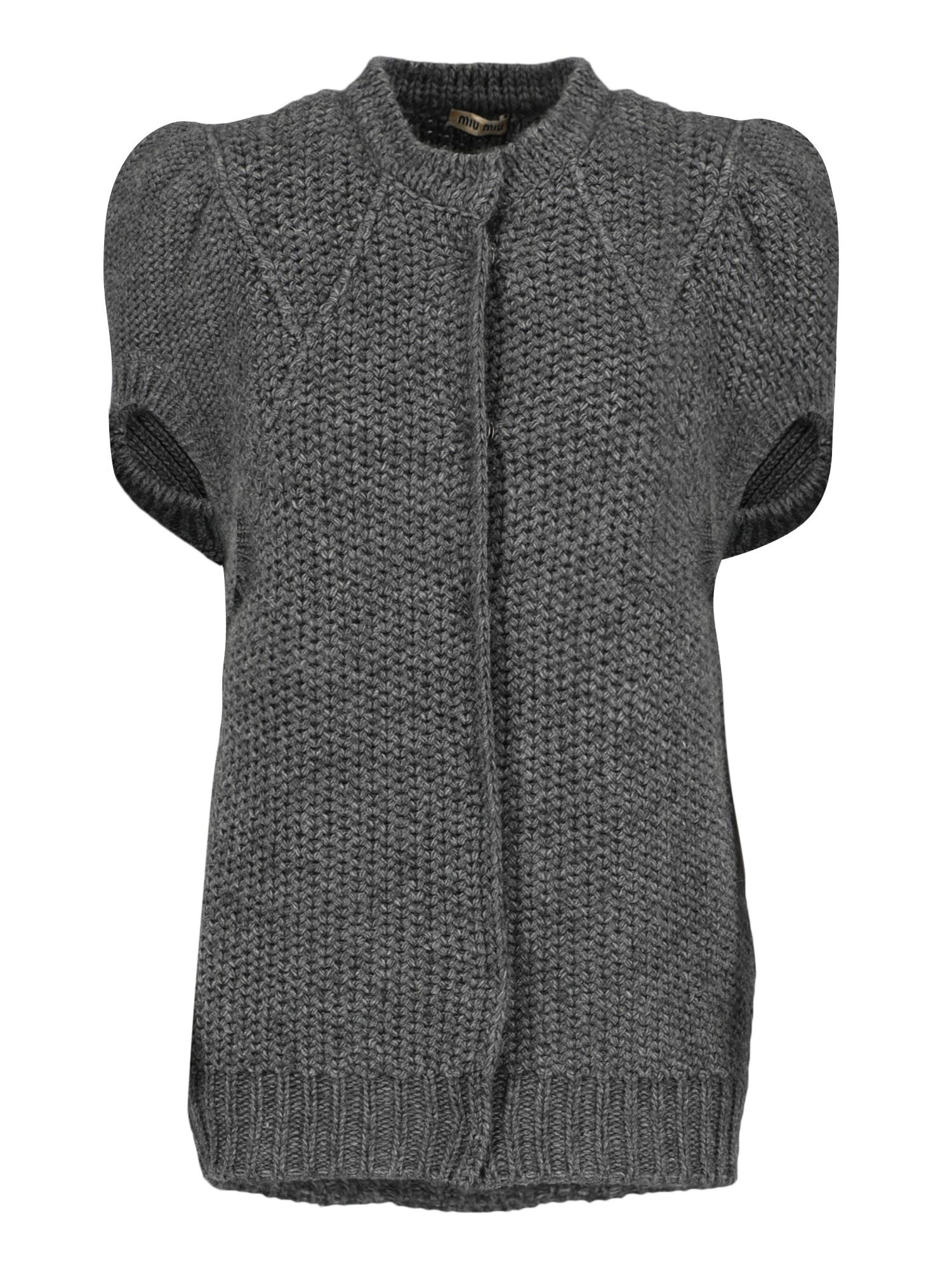 Pulls Et Sweat-shirts Pour Femme - Miu Miu - En Fabric Grey - Taille:  -
