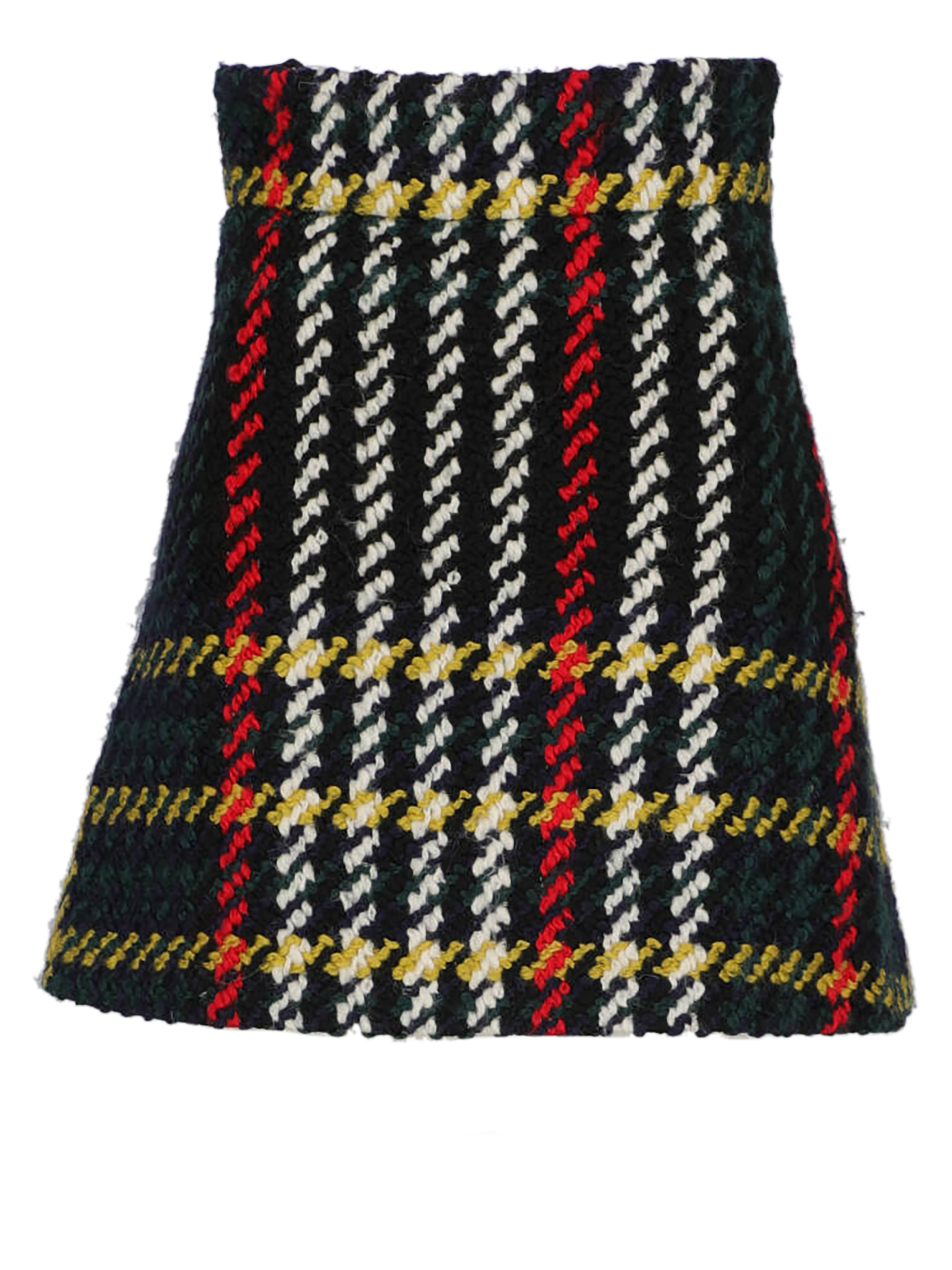 Condition: Very Good, Other Patterns Wool, Color: Black, White, Yellow - XS - IT 38 -
