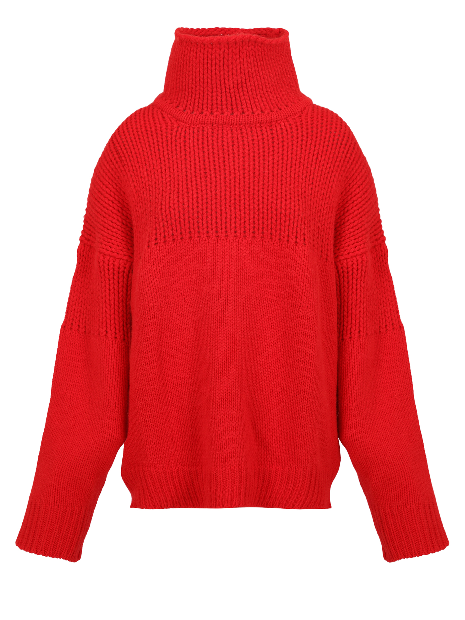 Jil Sander Femme Pulls et sweat-shirts Red Wool