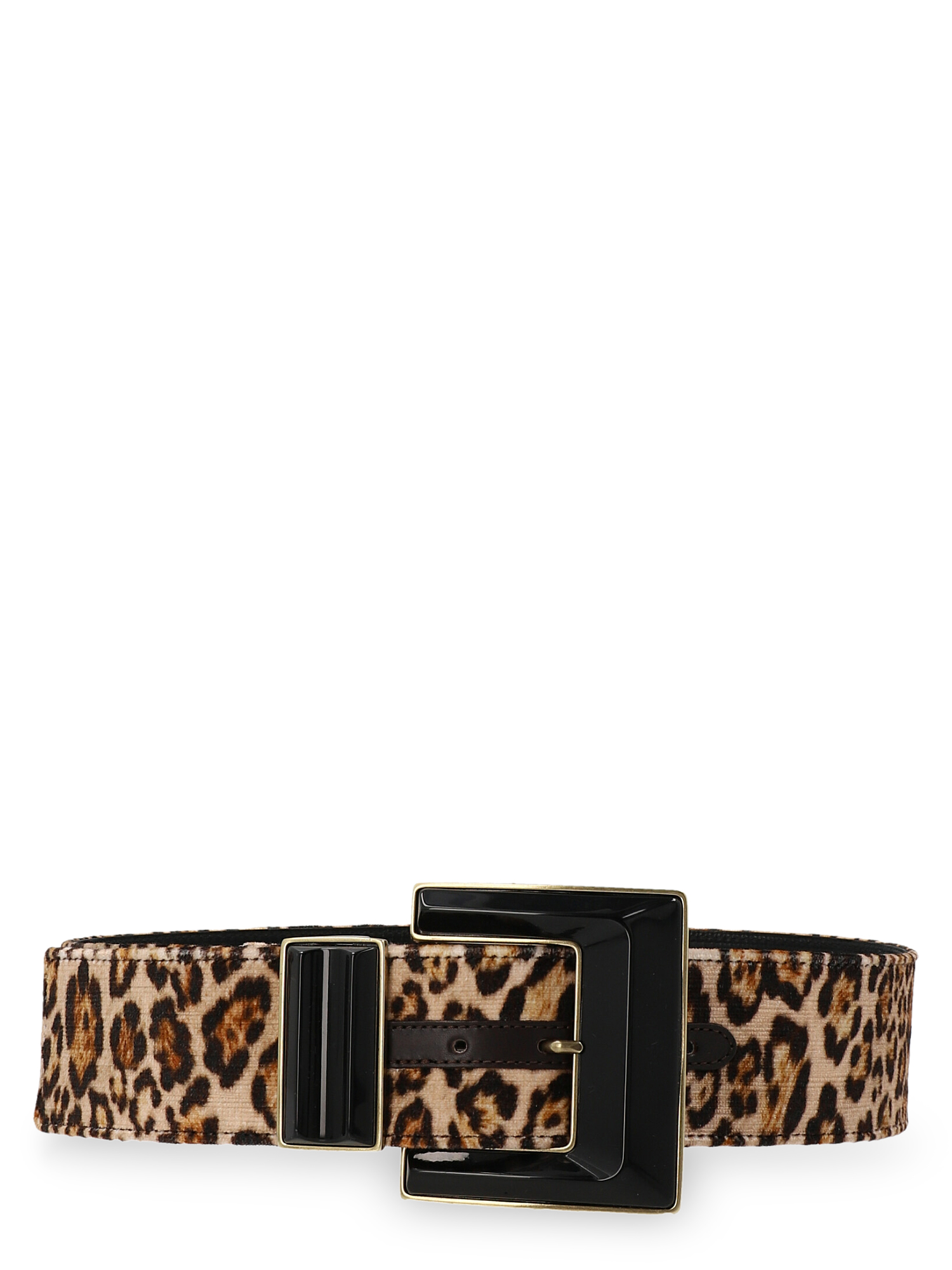 Etro 'leopard' Belt In Multicolor