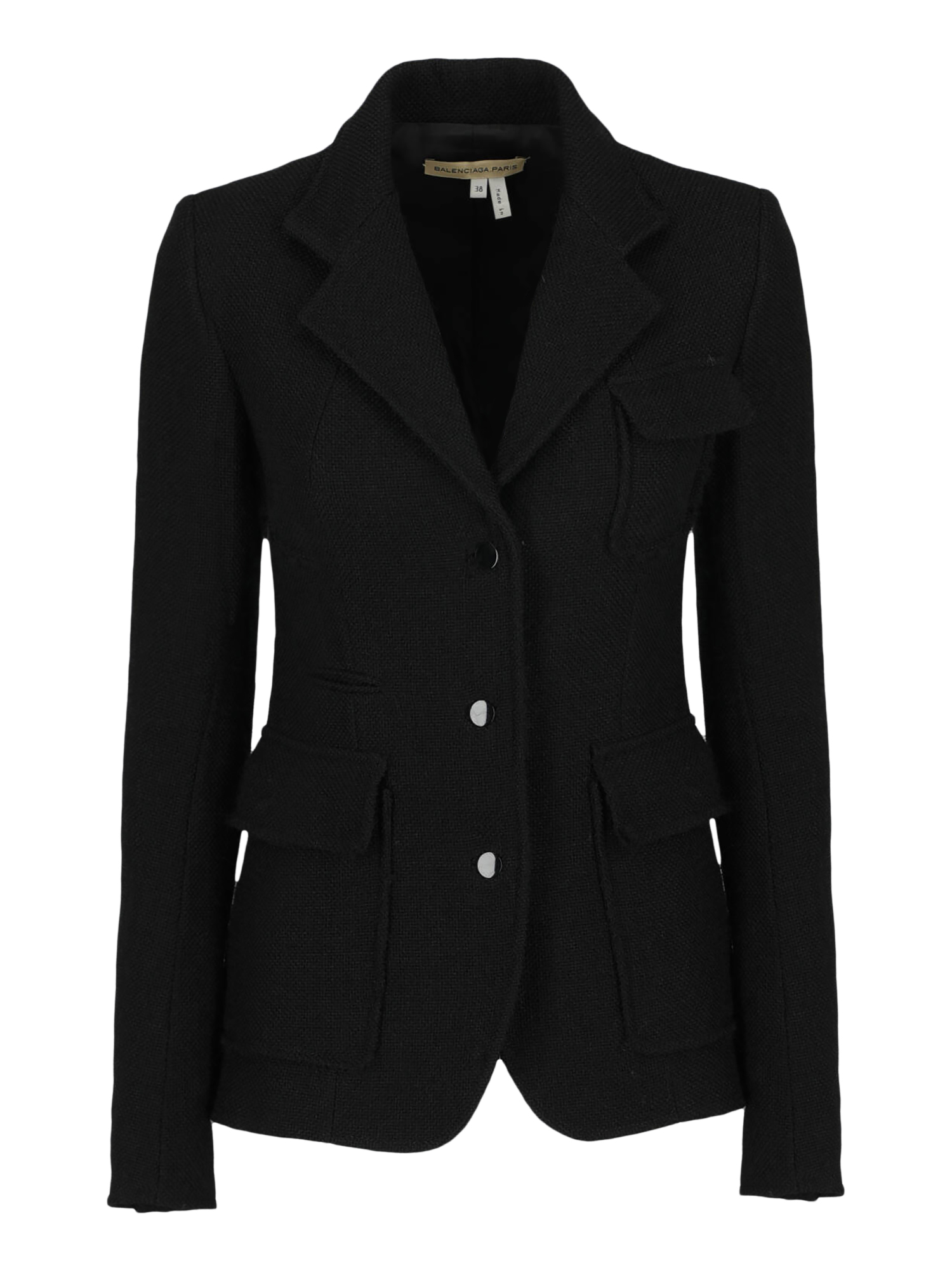 Pre-owned Balenciaga Women's Jackets -  - In Black Wool