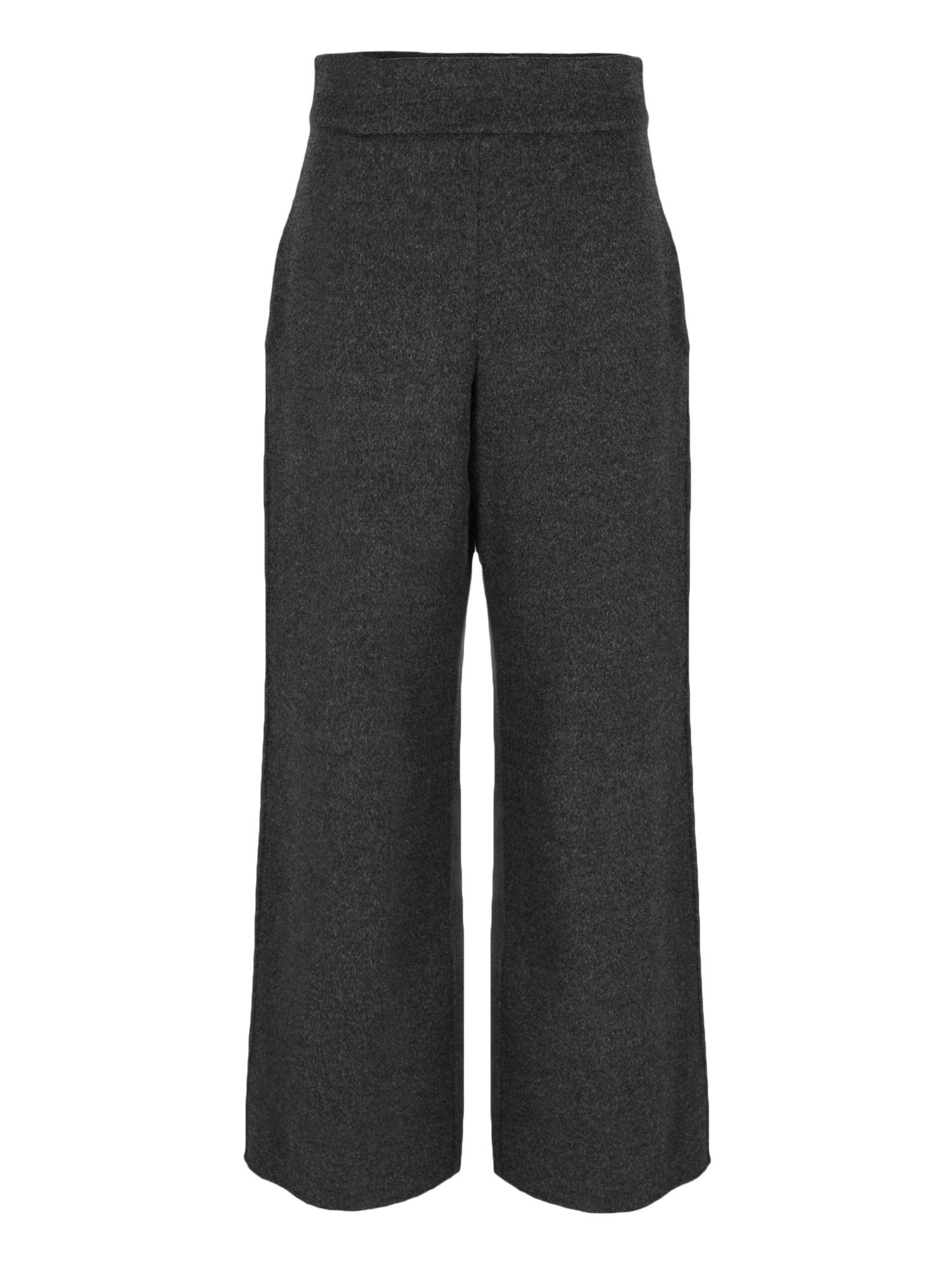 Pre-owned 's Max Mara Trousers In Grey