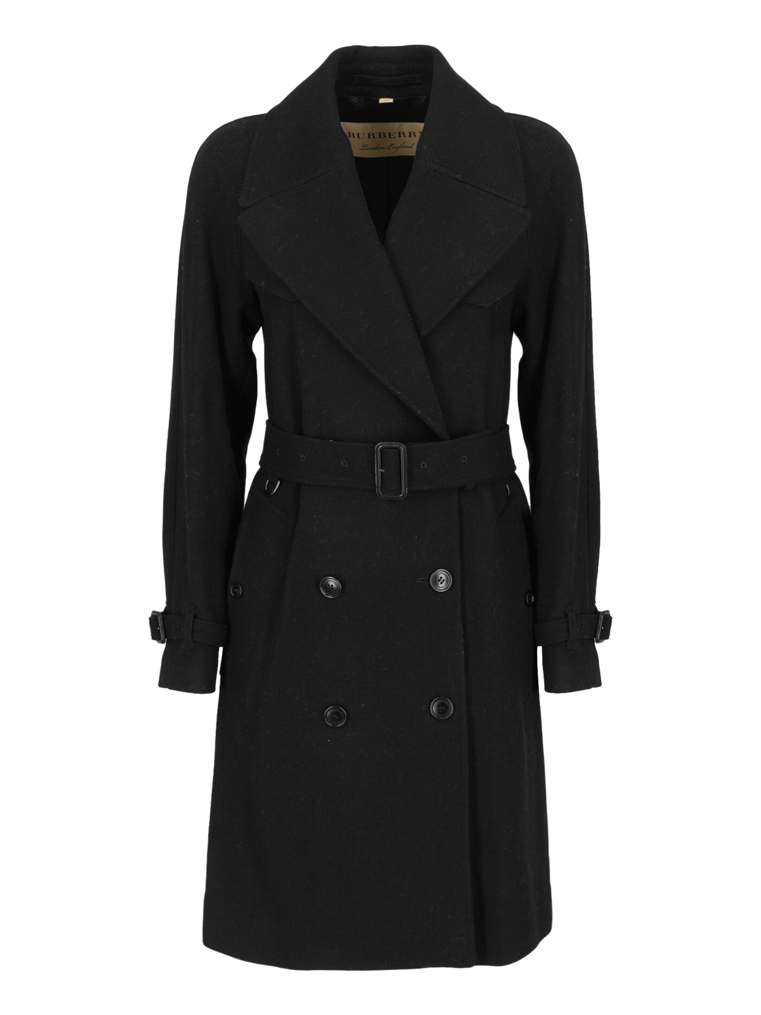 Manteaux Et Blousons Pour Femme - Burberry - En Wool Black - Taille:  -