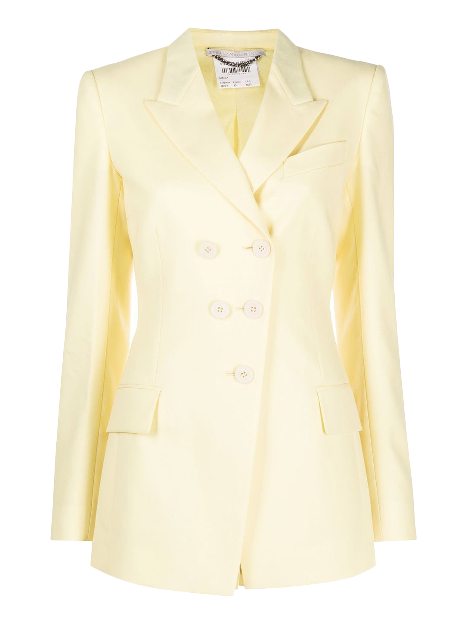Stella Mccartney Femme Vestes Yellow Wool