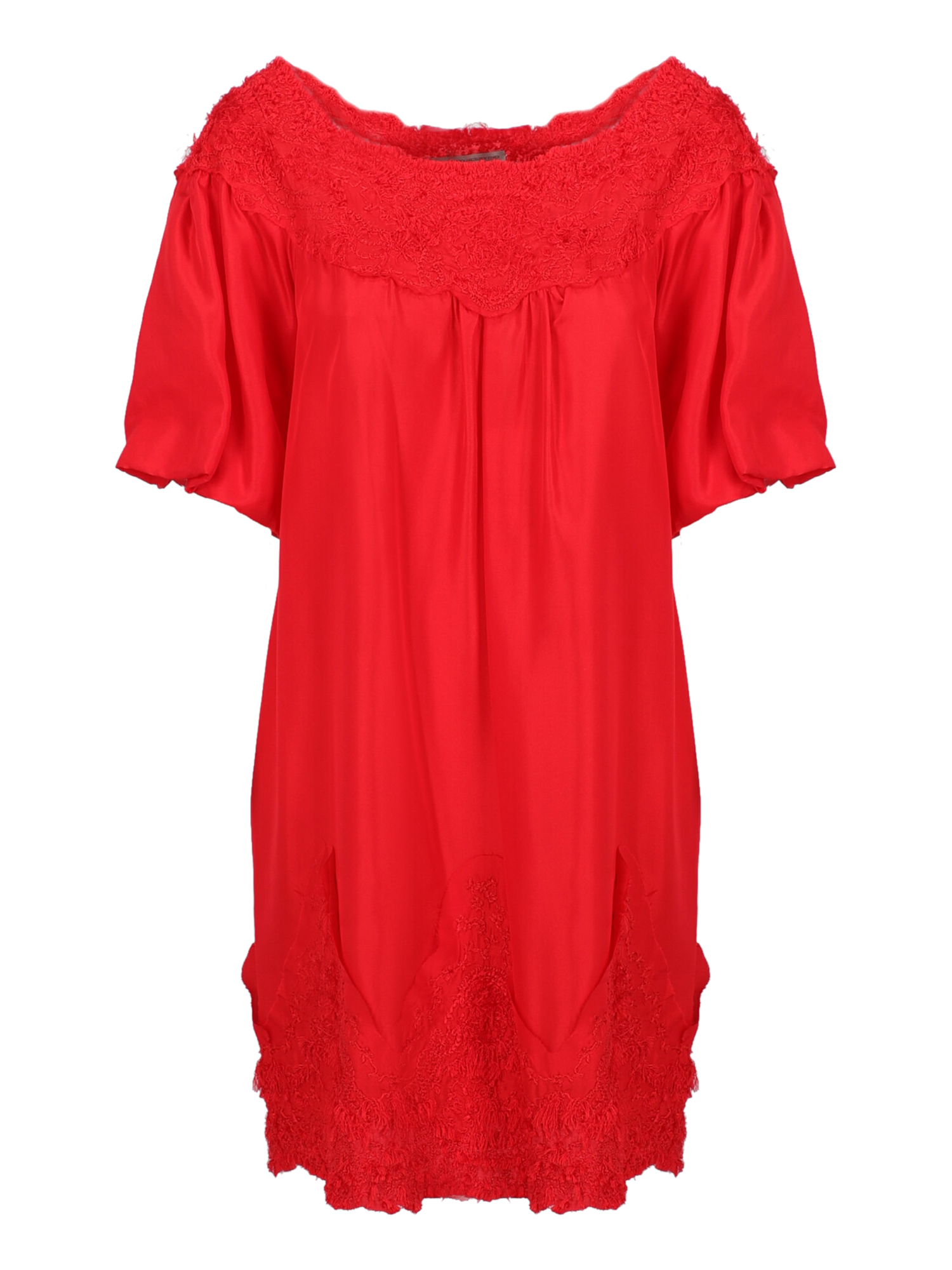 Ermanno Scervino Femme Robes Red Silk