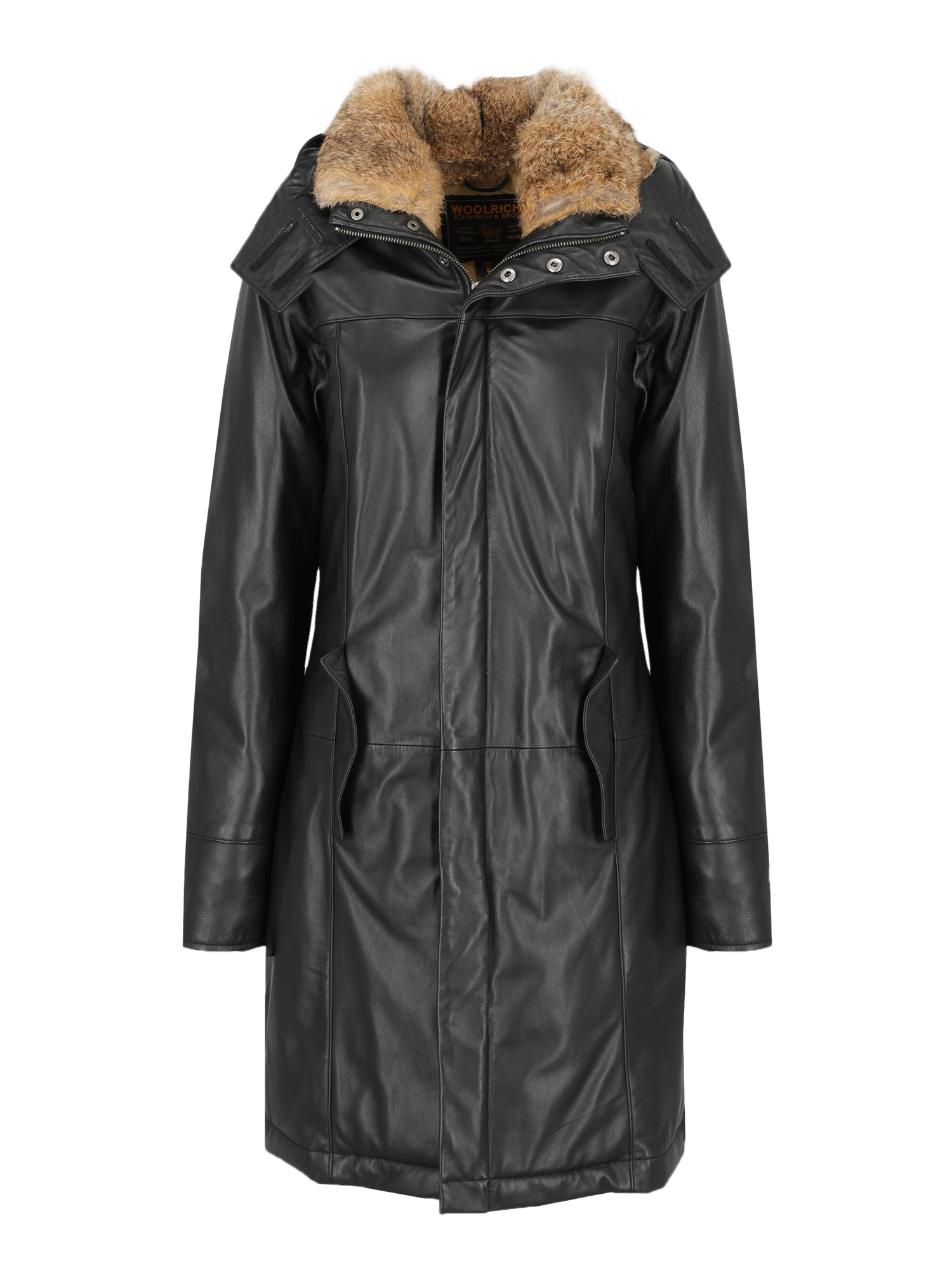 Manteaux Et Blousons Pour Femme - Woolrich - En Leather Black - Taille:  -
