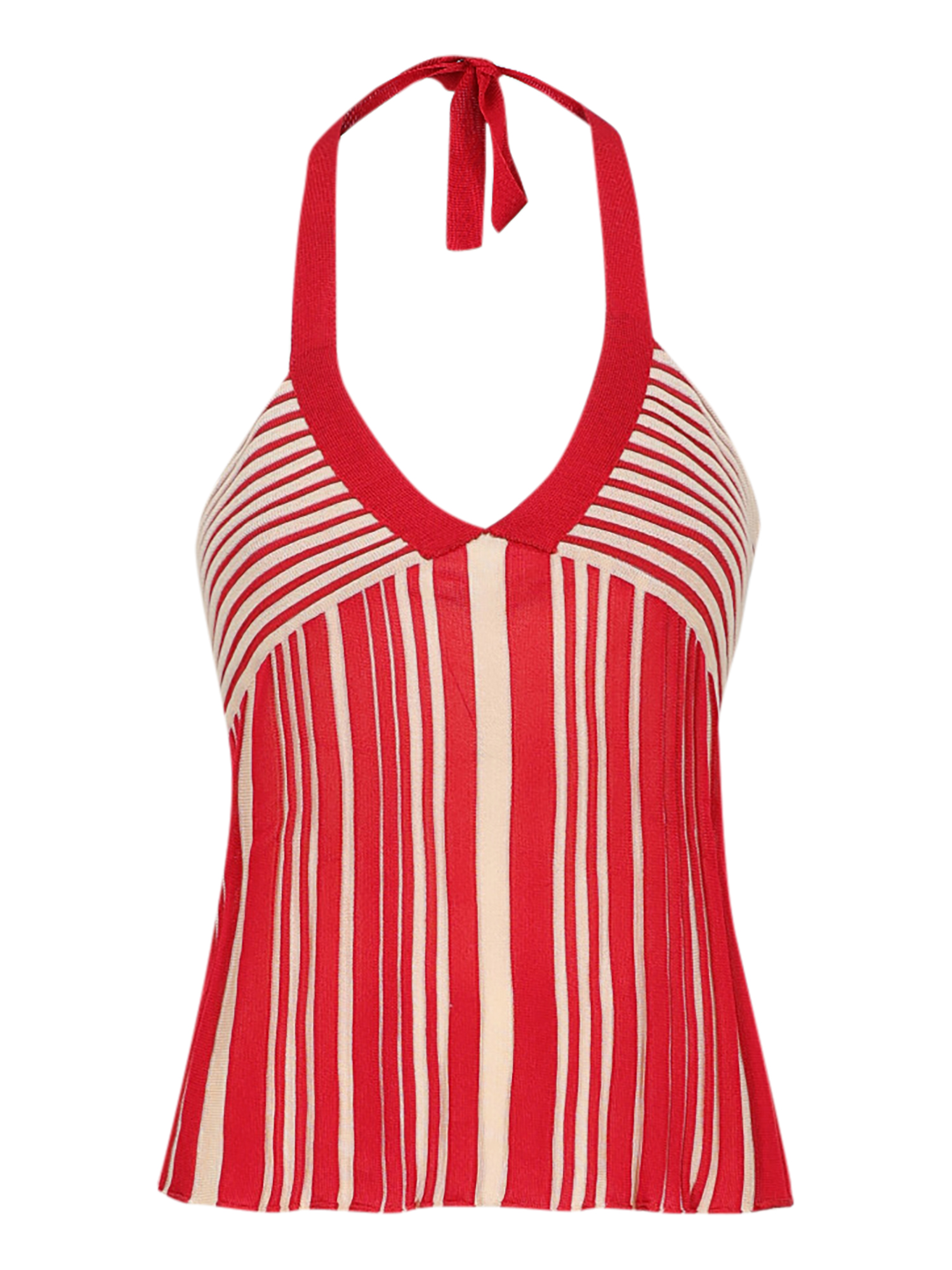 Missoni Femme T-shirts et tops Ecru, Red Fabric