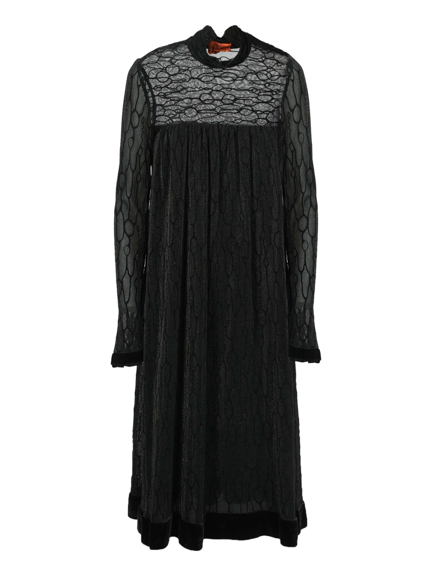 Missoni Femme Robes Black Synthetic Fibers