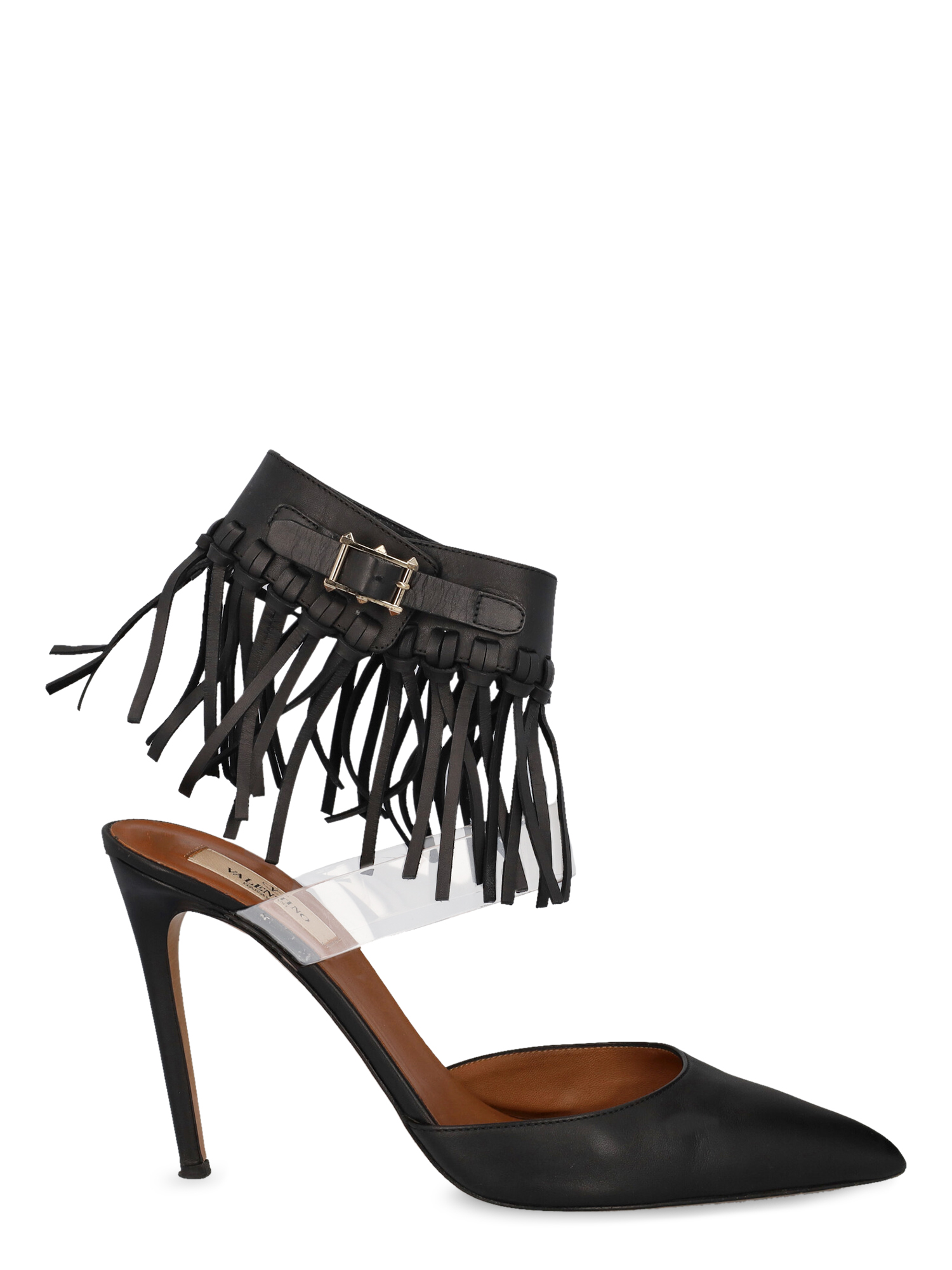 Escarpins Pour Femme - Valentino - En Leather Black - Taille: IT 40 - EU 40