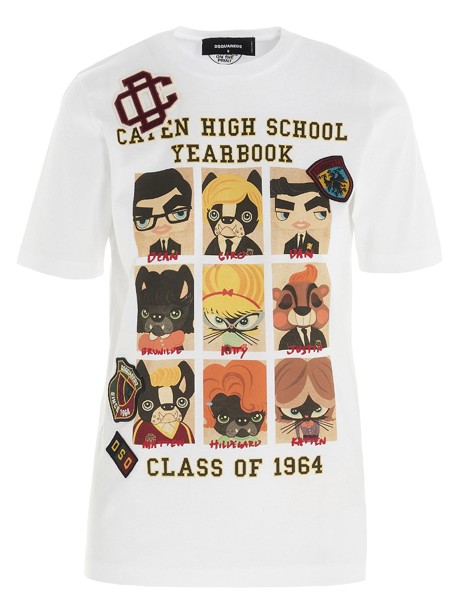 'College' t-shirt