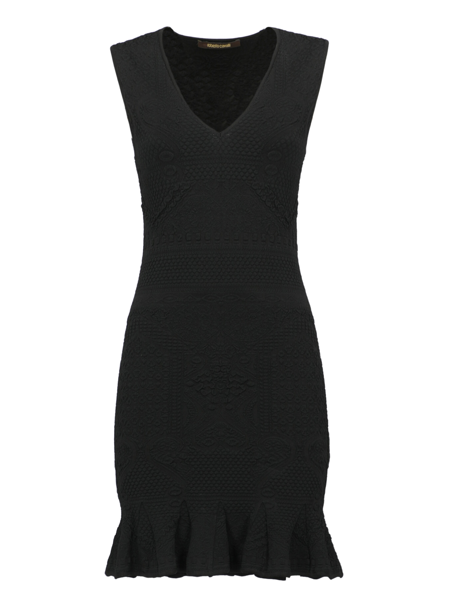 Roberto Cavalli Femme Robes Black Fabric