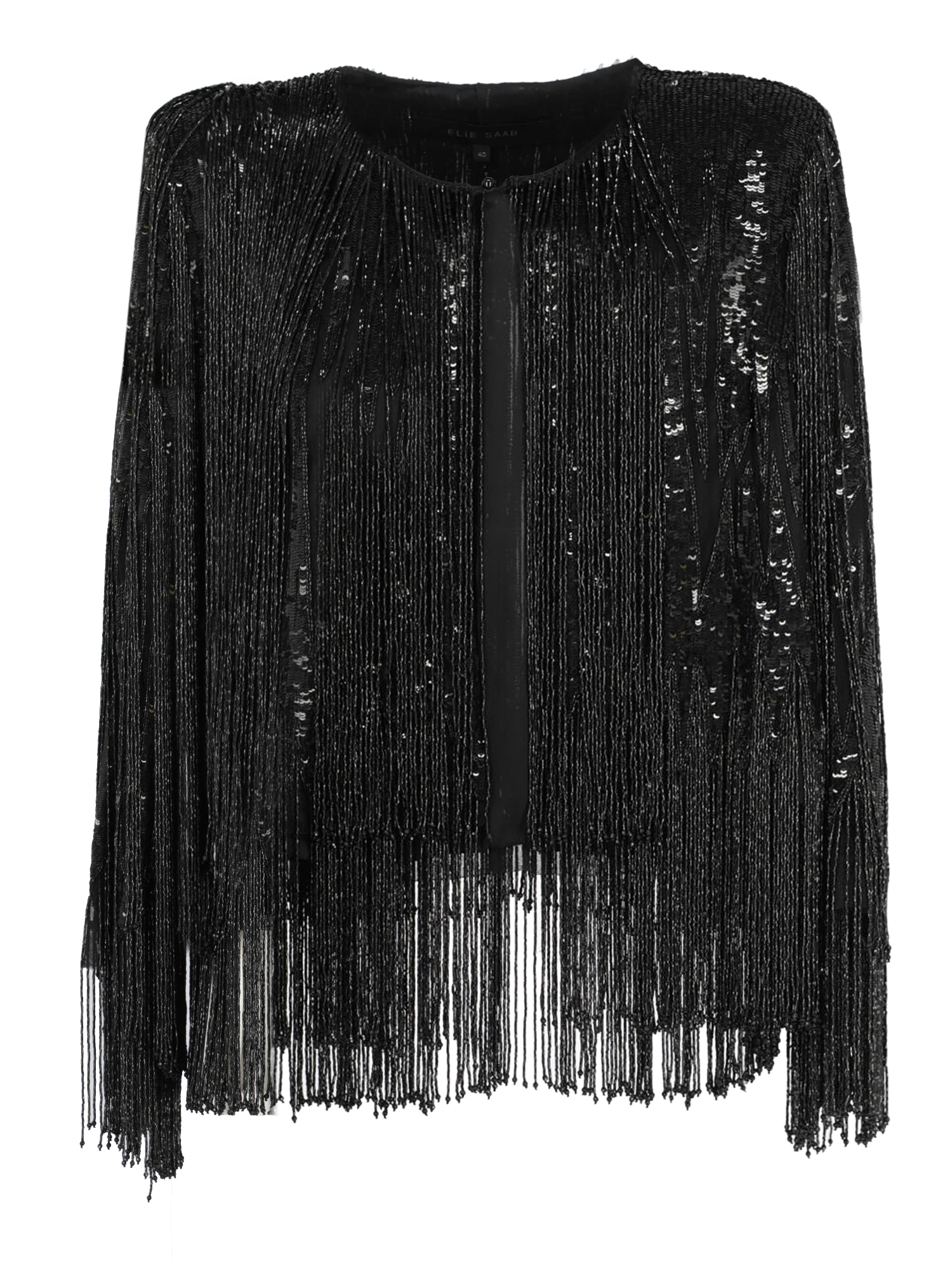 Vestes Pour Femme - Elie Saab - En Synthetic Fibers Black - Taille:  -