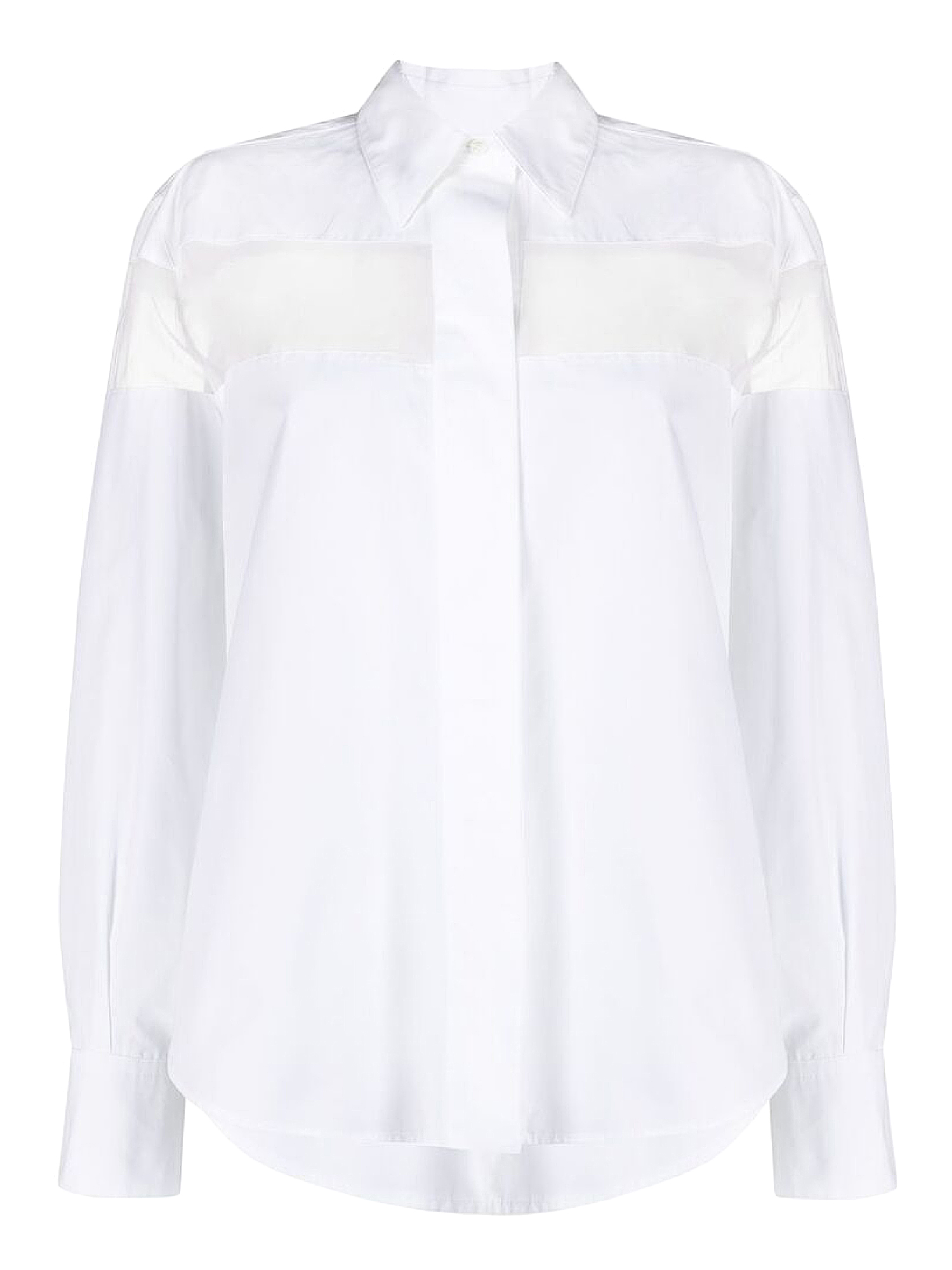 Valentino Femme Chemises White Silk
