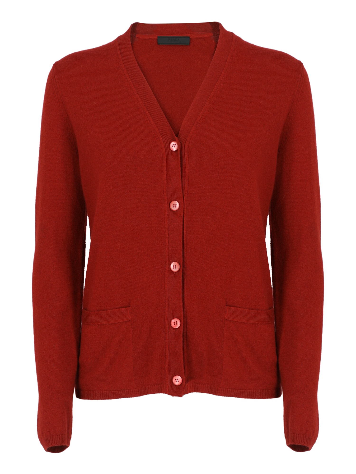 Pulls Et Sweat-shirts Pour Femme - Prada - En Wool Red - Taille:  -