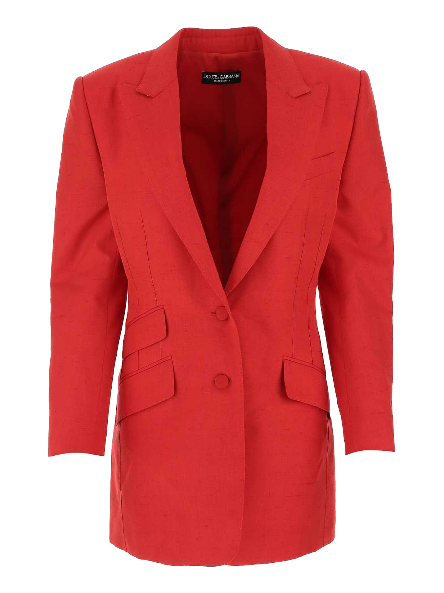Vestes Pour Femme - Dolce & Gabbana - En Silk Red - Taille:  -