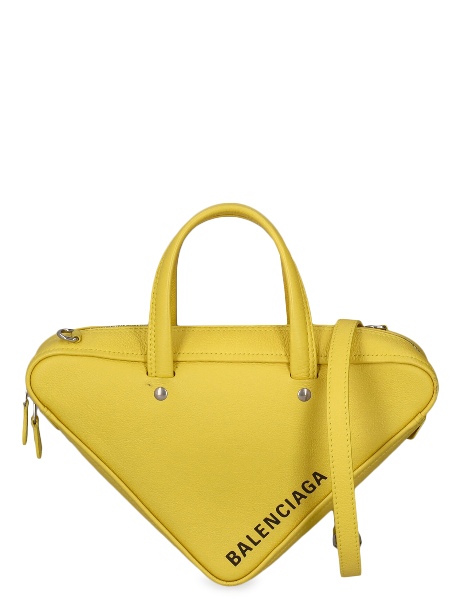 Pre-owned Balenciaga Women's Shoulder Bags -  - In Yellow Leather