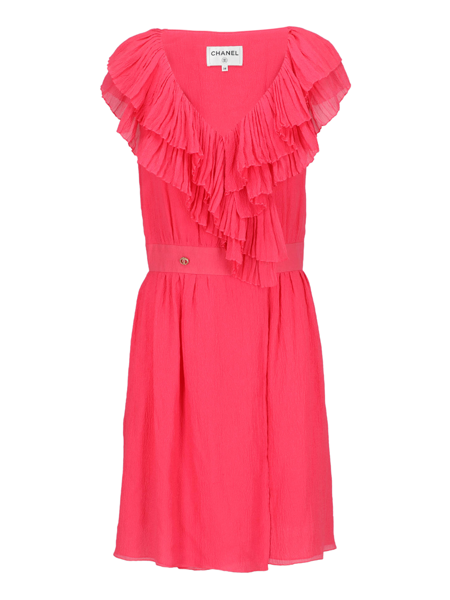 Robes Pour Femme - Chanel - En Silk Pink - Taille:  -