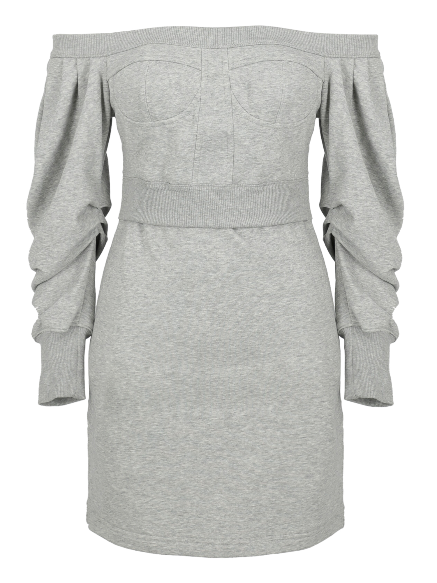 Philosophy Femme Robes Grey Cotton
