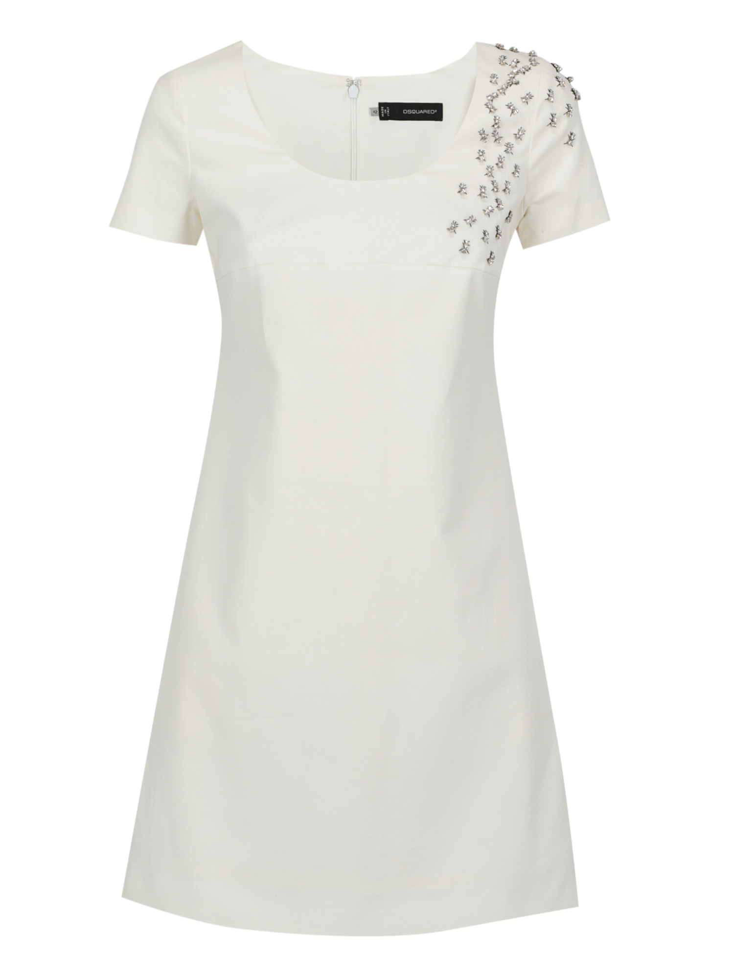 Dsquared2 Femme Robes White Cotton