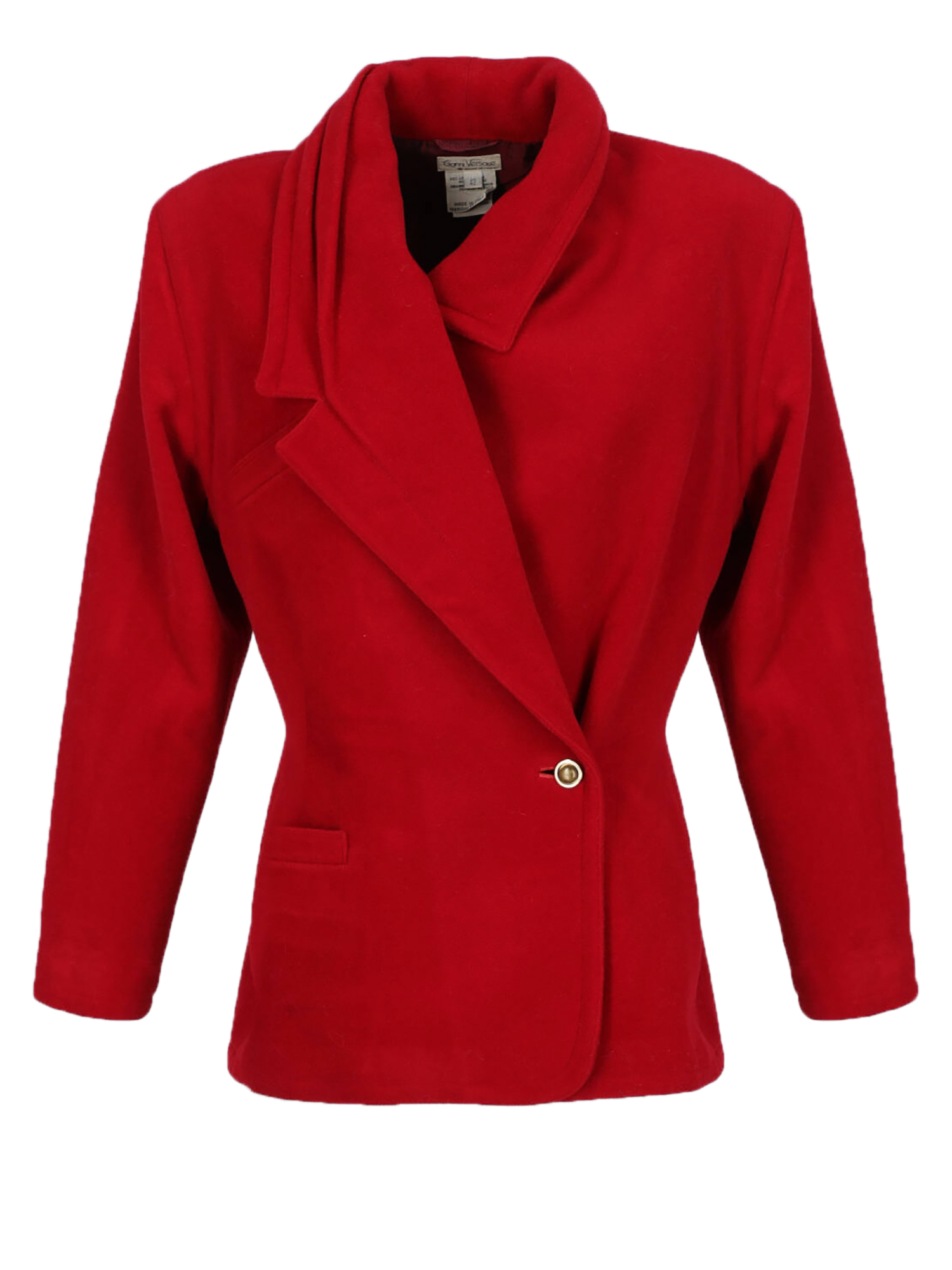 Manteaux Et Blousons Pour Femme - Versace - En Wool Red - Taille:  -