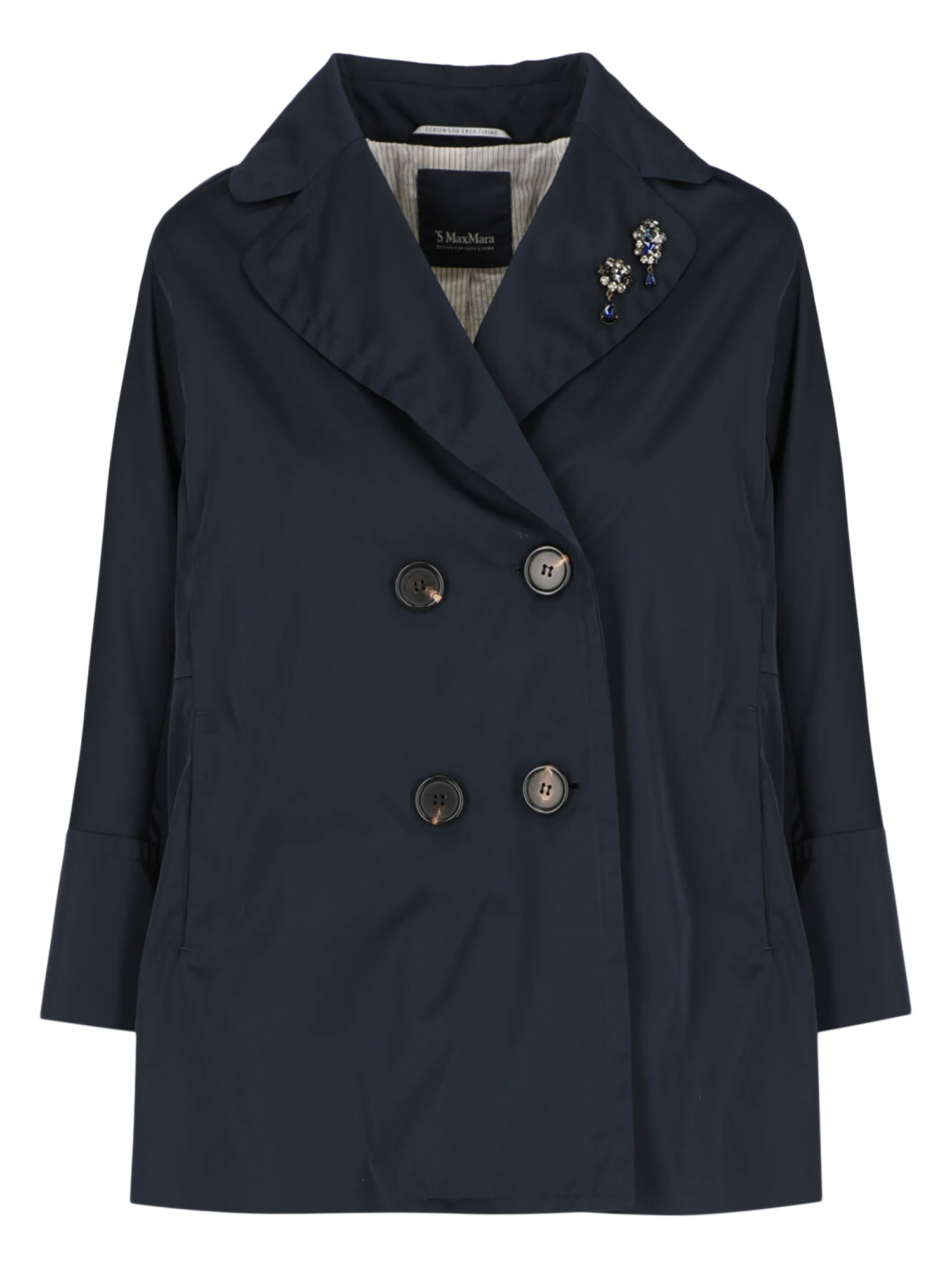 Pre-owned 's Max Mara Jackets In Navy