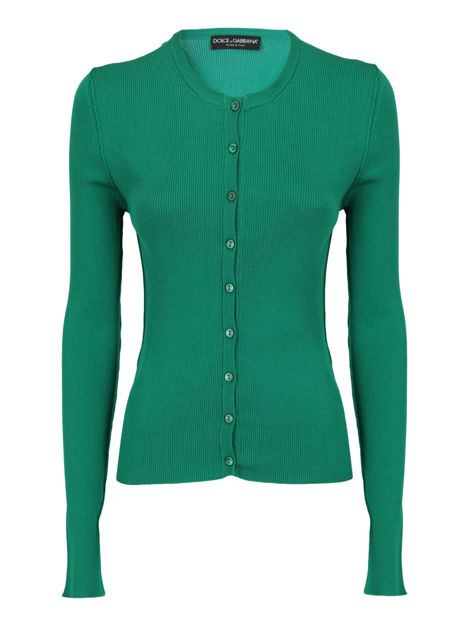 Pre-owned Dolce & Gabbana Women's Knitwear & Sweatshirts -  - In Green Silk