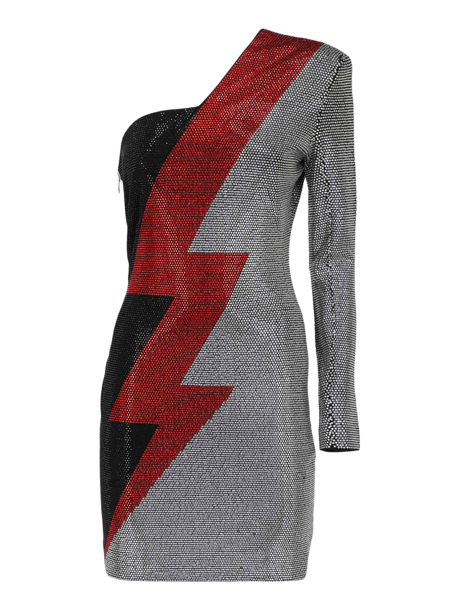 Condition: Very Good, Other Patterns Synthetic Fibers, Color: Black, Red, Silver - S - FR 36 -
