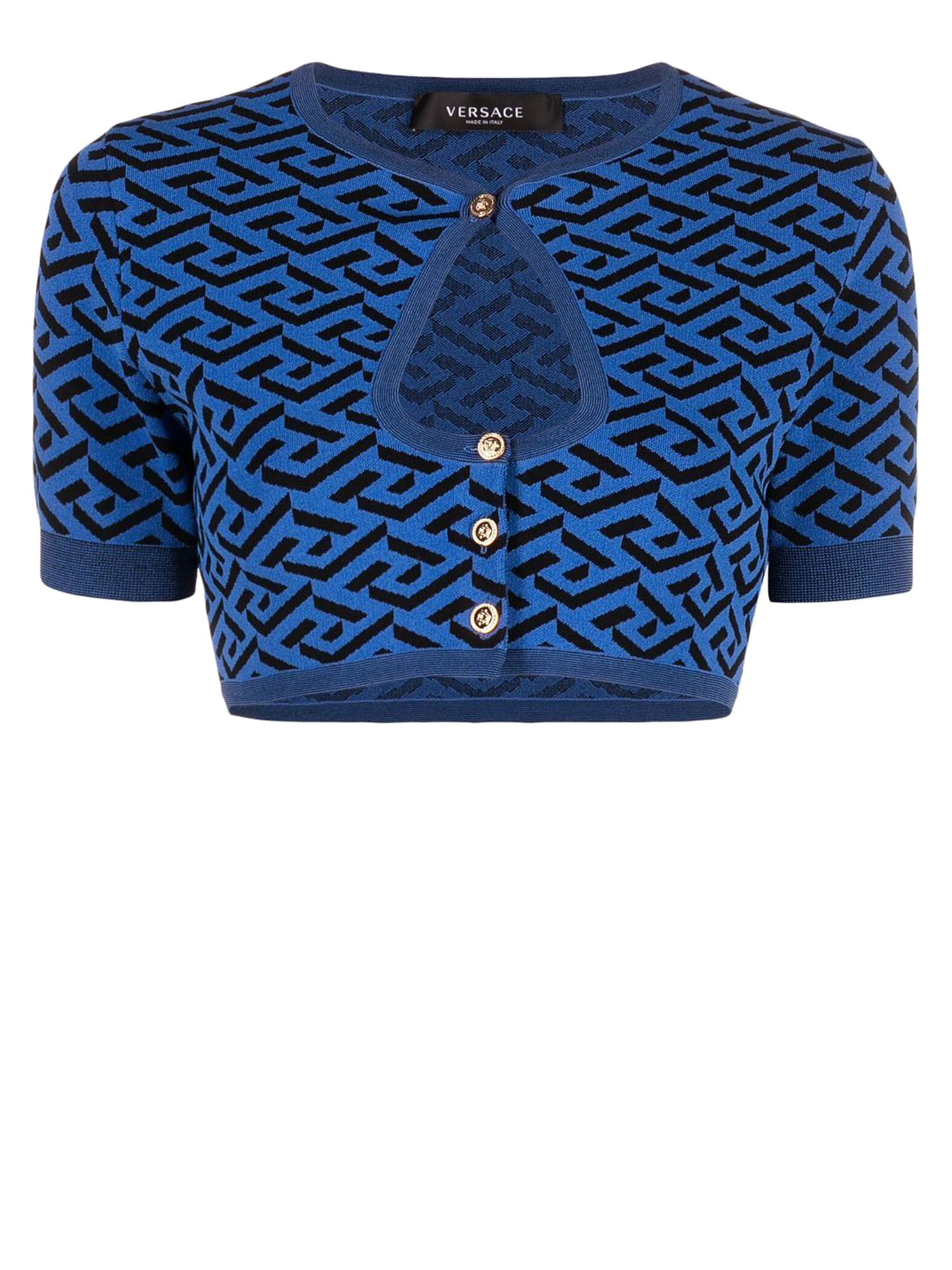 Pulls Et Sweat-shirts Pour Femme - Versace - En Synthetic Fibers Blue - Taille:  -