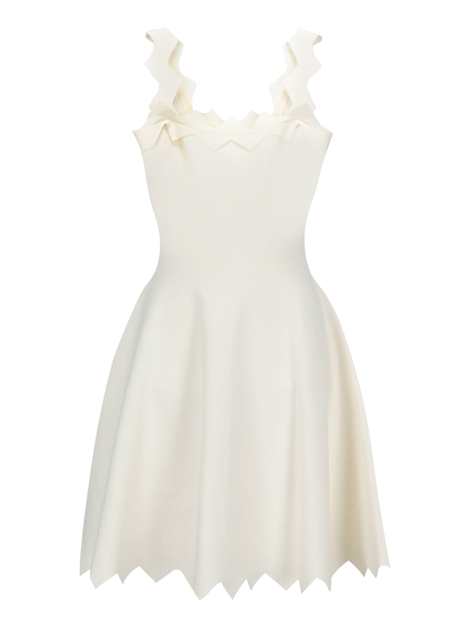 Robes Pour Femme - Oscar De La Renta - En Synthetic Fibers White - Taille:  -