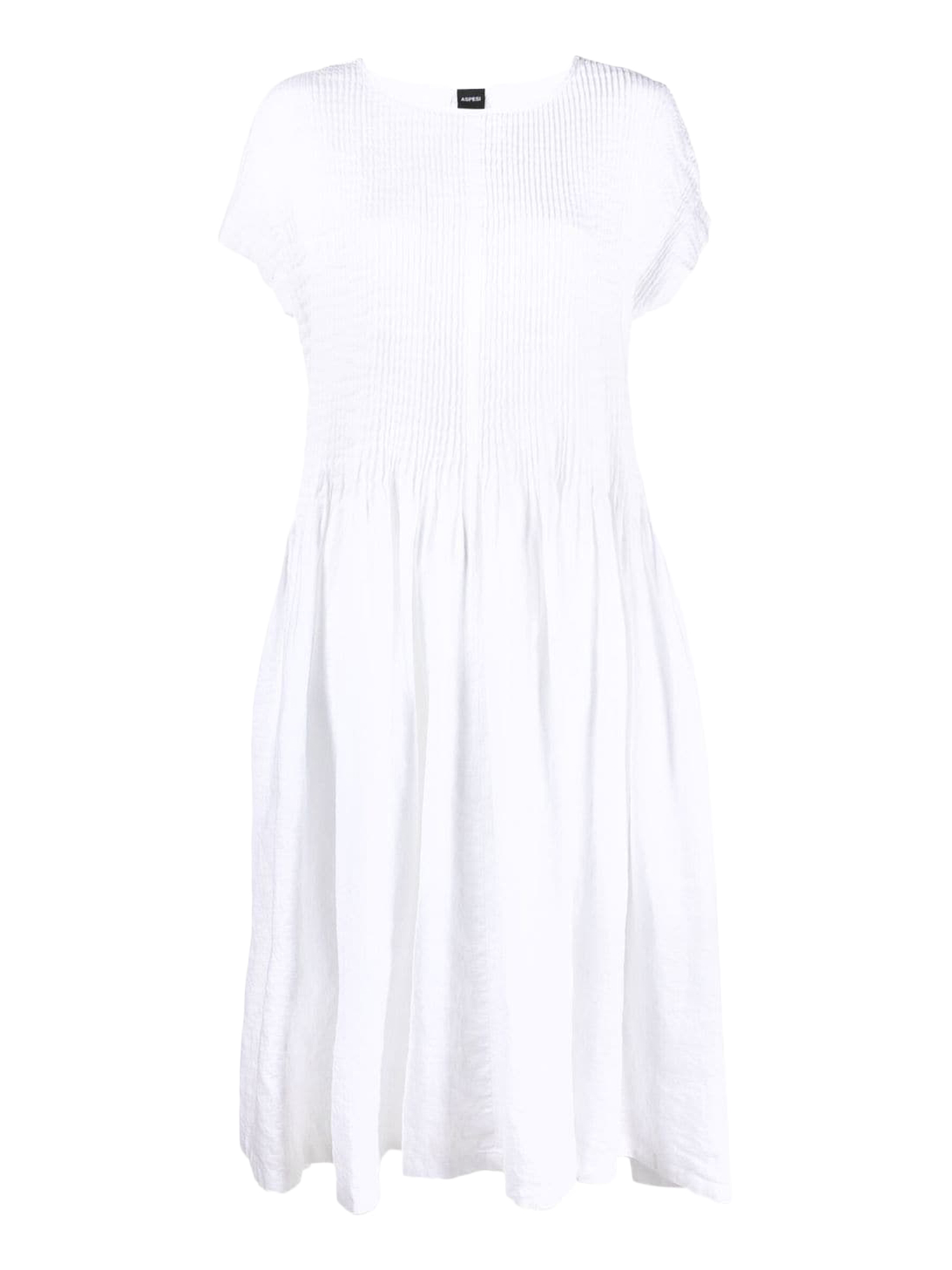 Aspesi Femme Robes White Fabric