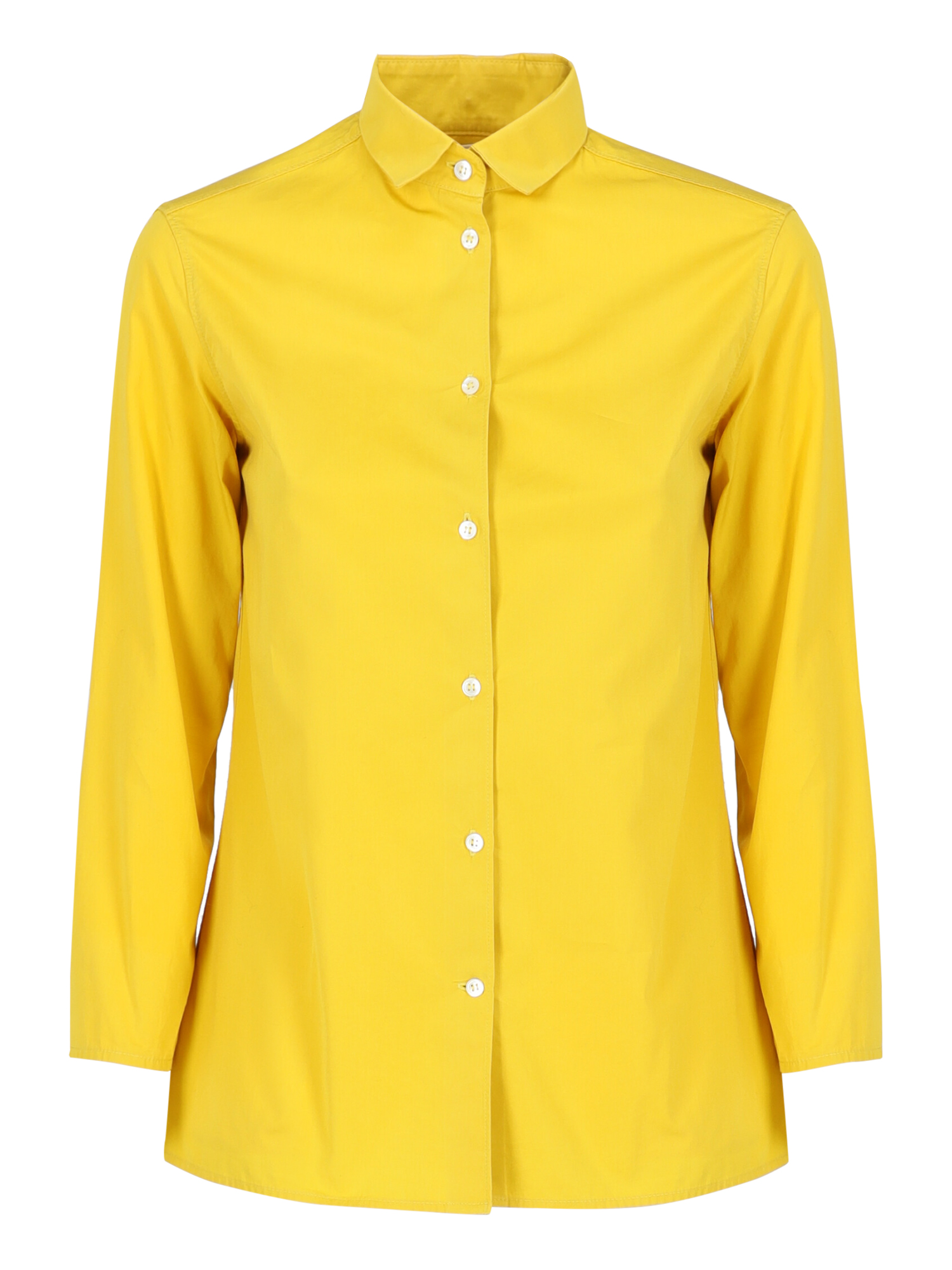 'S Maxmara Femme Chemises Yellow Cotton