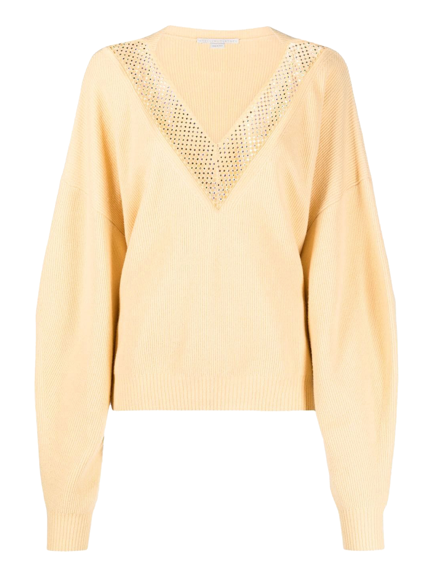 Stella Mccartney Femme T-shirts et tops Yellow Wool