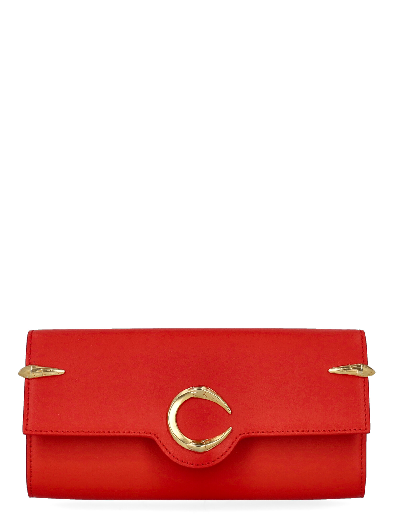 Roberto Cavalli Femme Portefeuilles Red Leather