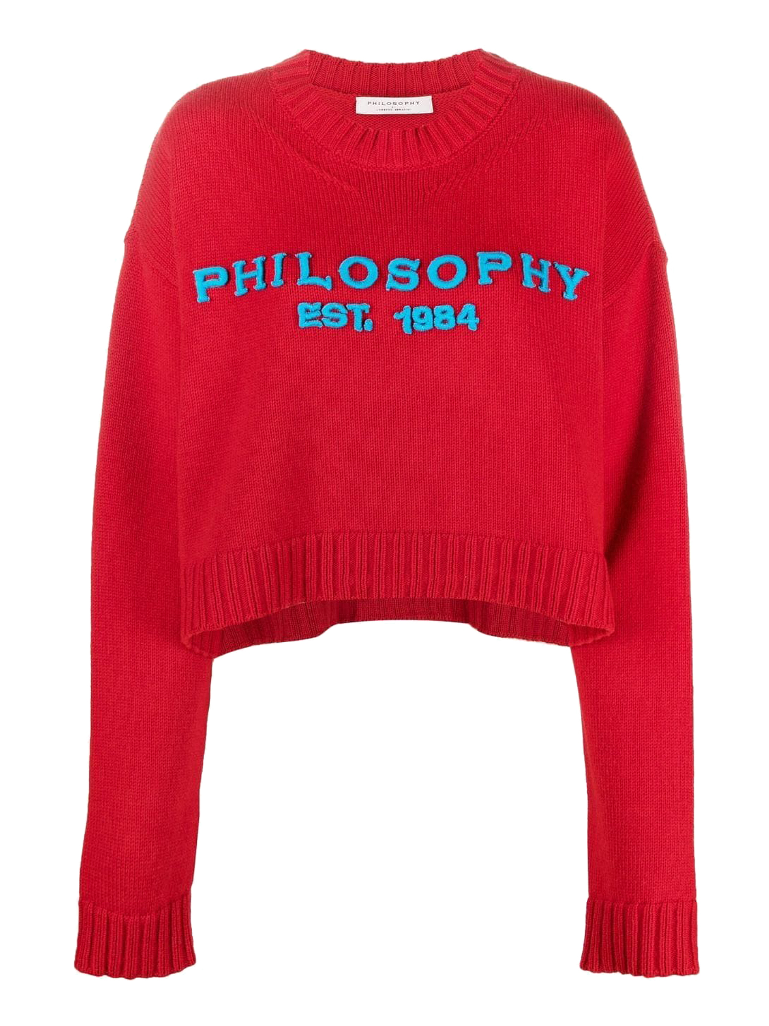 Pulls Et Sweat-shirts Pour Femme - Philosophy - En Wool Red - Taille:  -