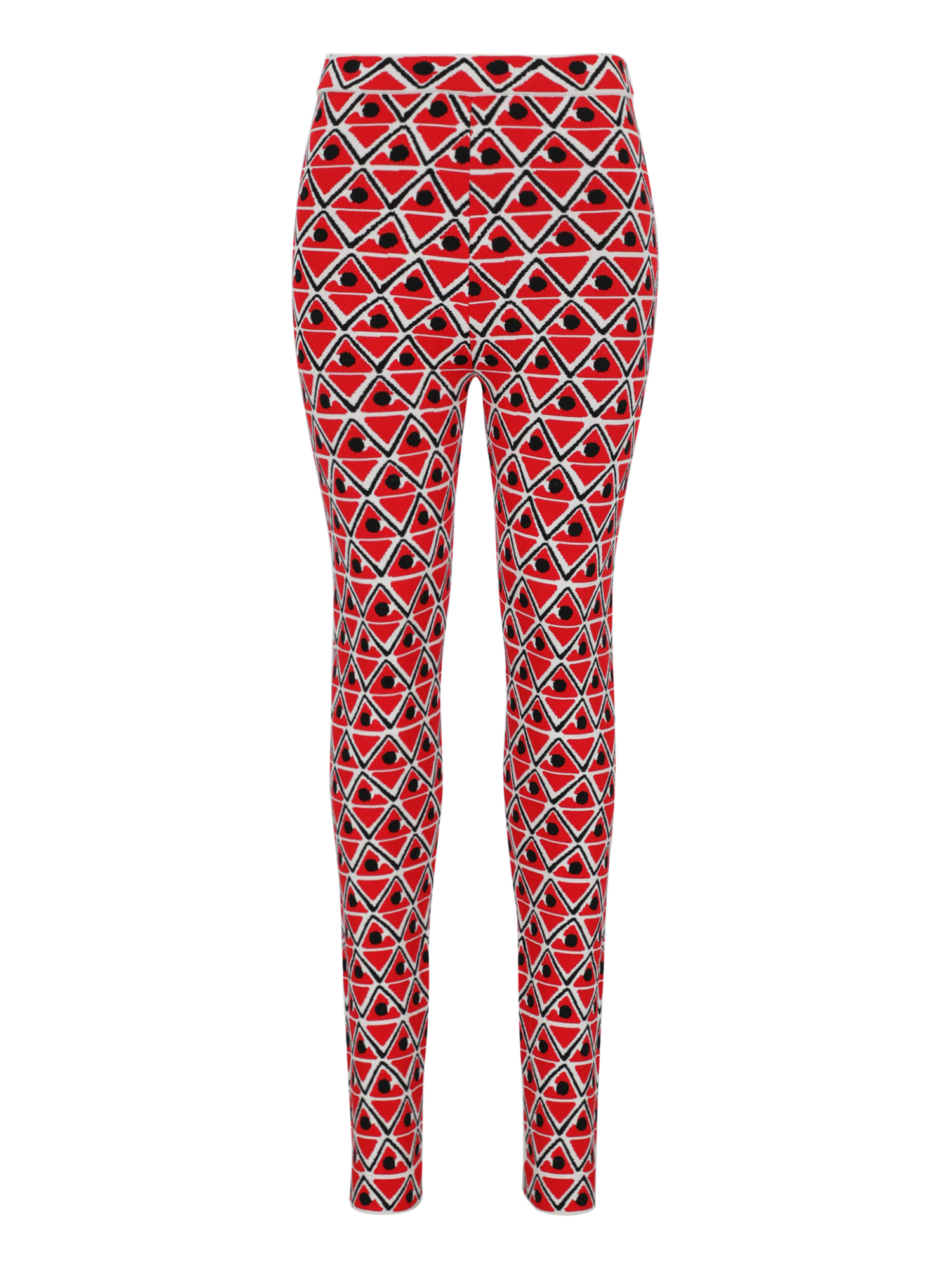 Women's Trousers - Moncler - In Black, Red, White Synthetic Fibers
