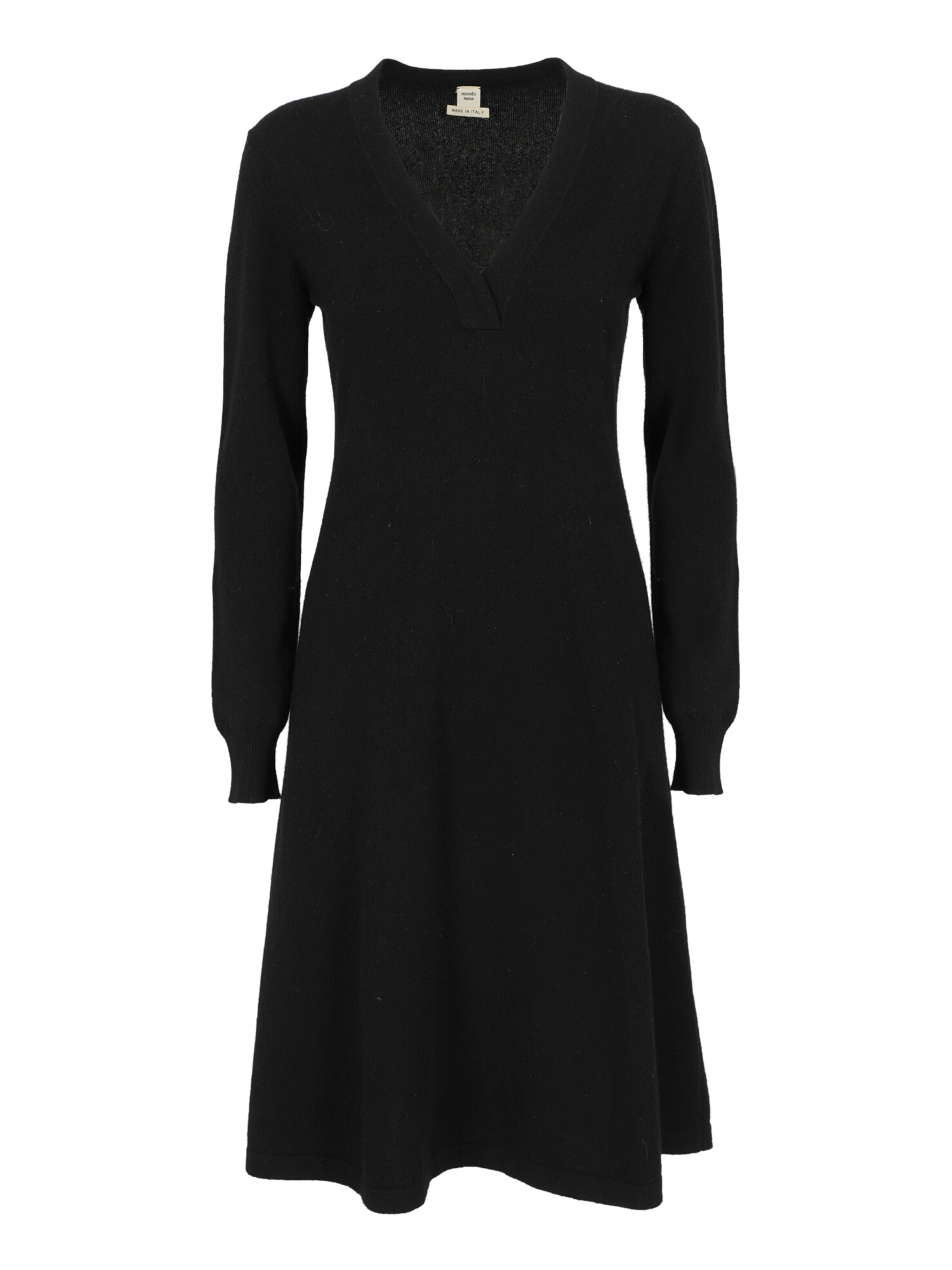Hermes Femme Robes Black Wool