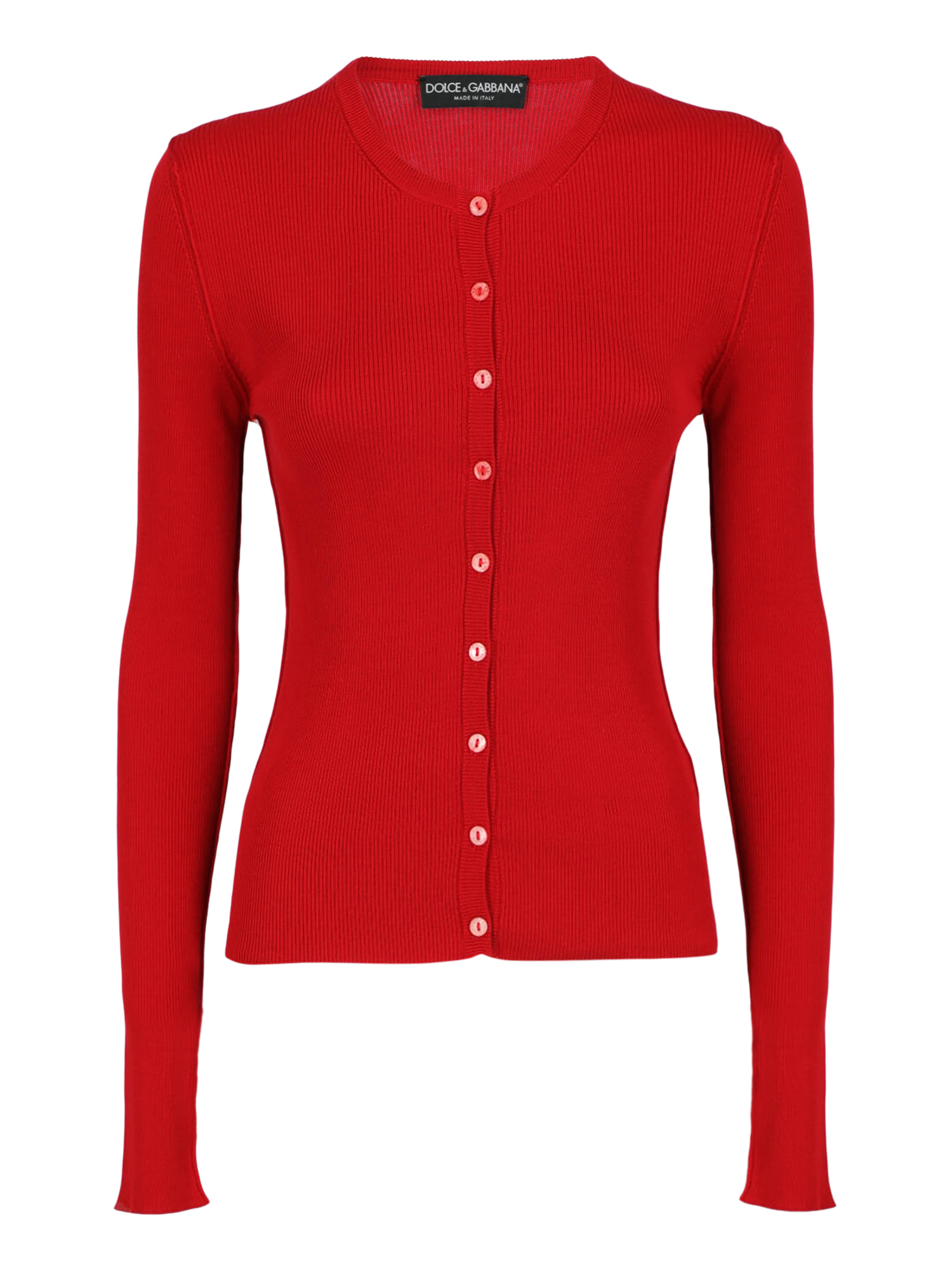 Pre-owned Dolce & Gabbana Women's Knitwear & Sweatshirts -  - In Red Silk