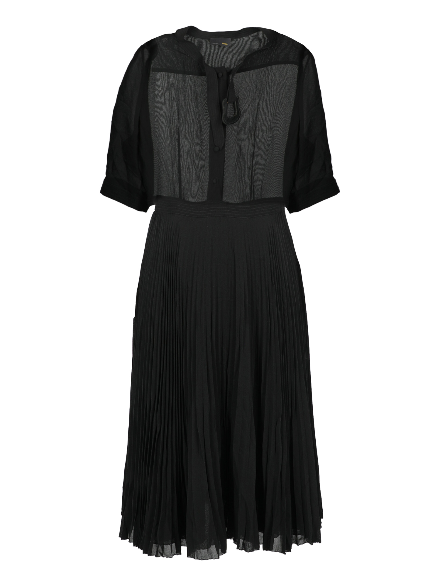 Fendi Femme Robes Black Fabric