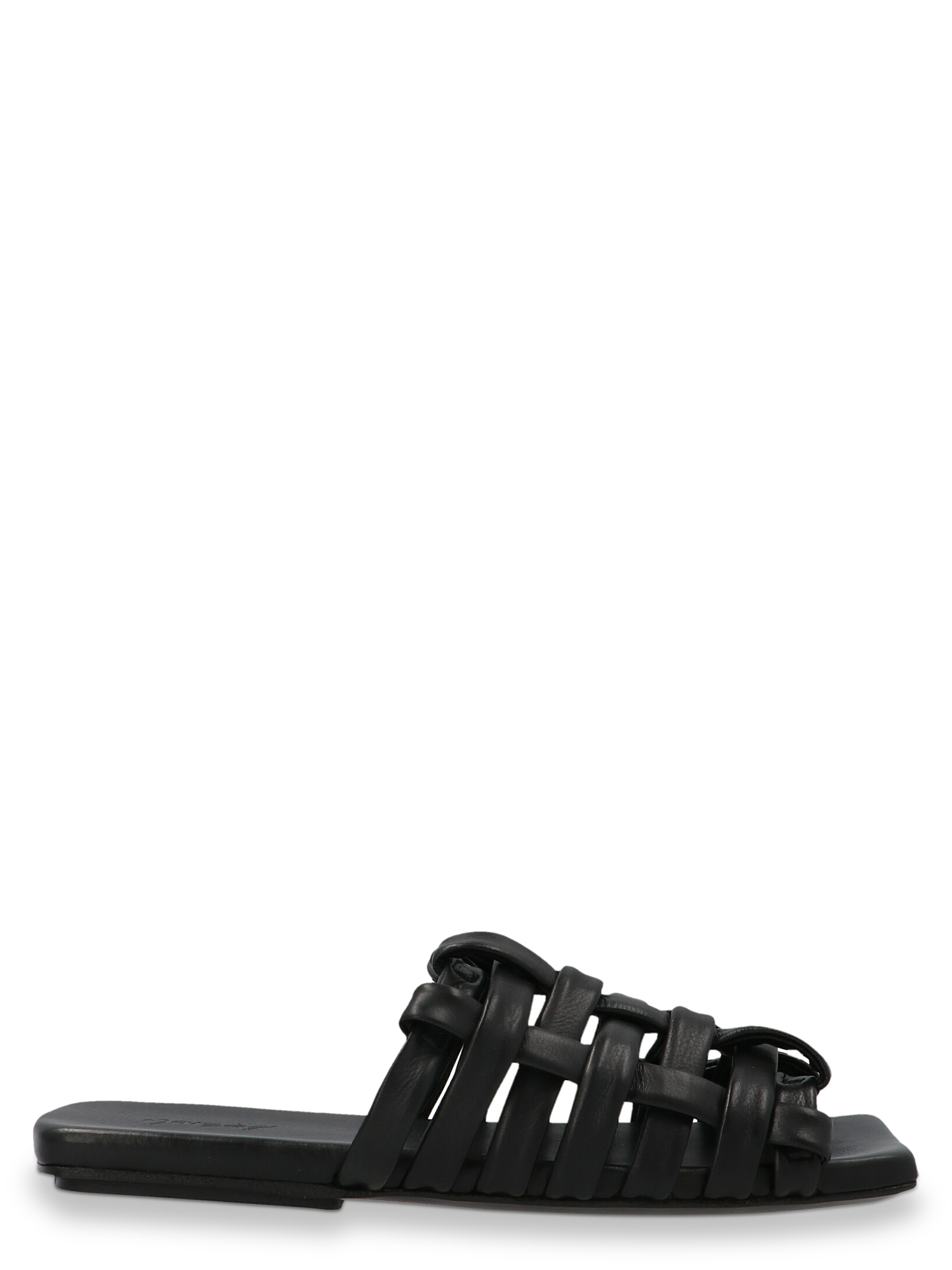 Sandales Pour Femme - Marsell - En Leather Black - Taille: IT 36 - EU 36