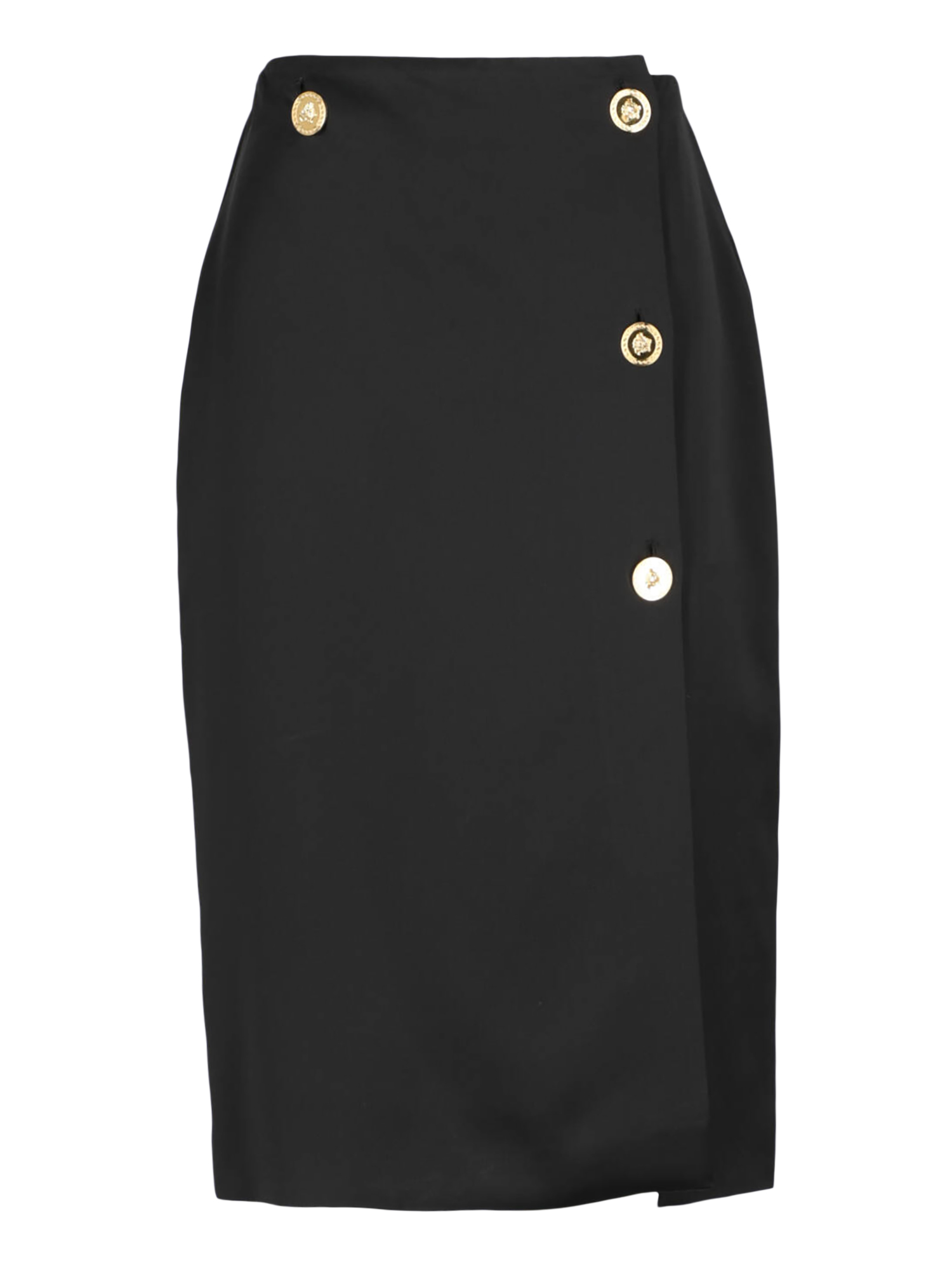 Pre-owned Versace Women's Skirts -  - In Black Synthetic Fibers