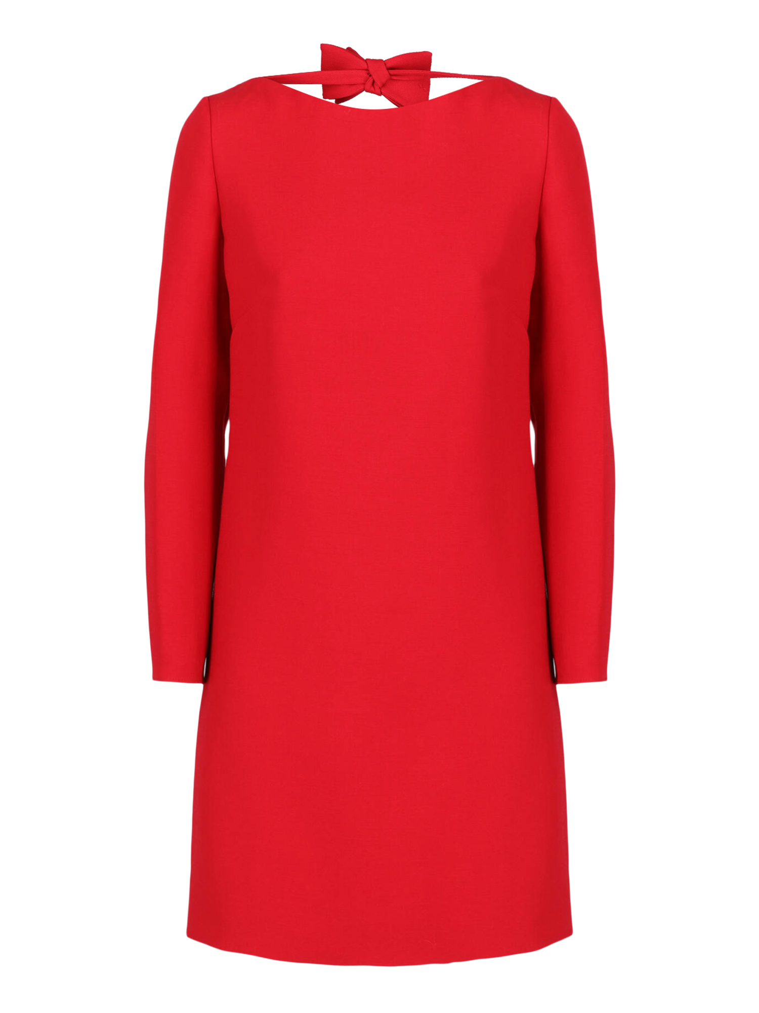 Robes Pour Femme - Valentino - En Wool Red - Taille:  -