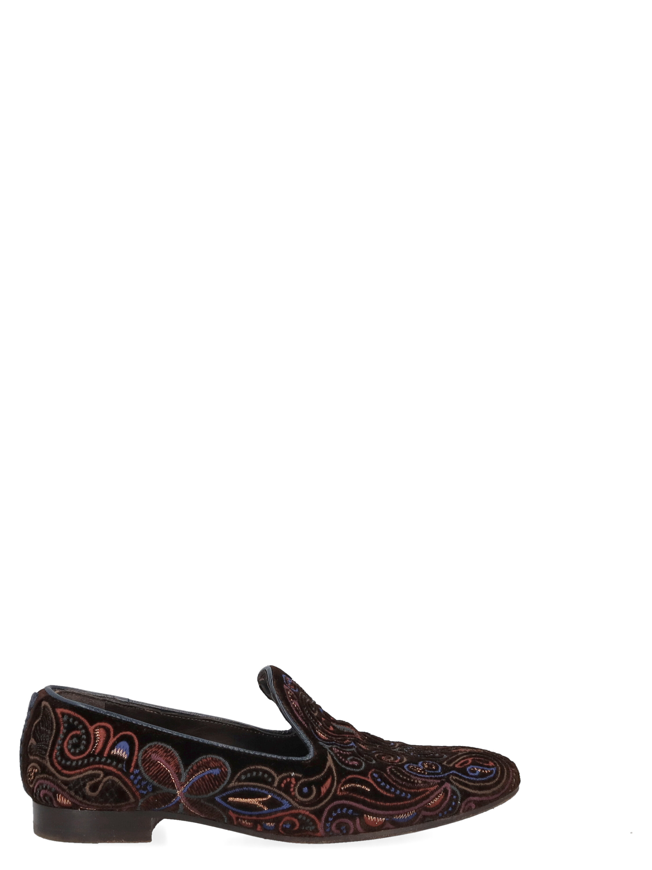 Pre-owned Fratelli Rossetti Women's Loafers -  - In Multicolor Fabric