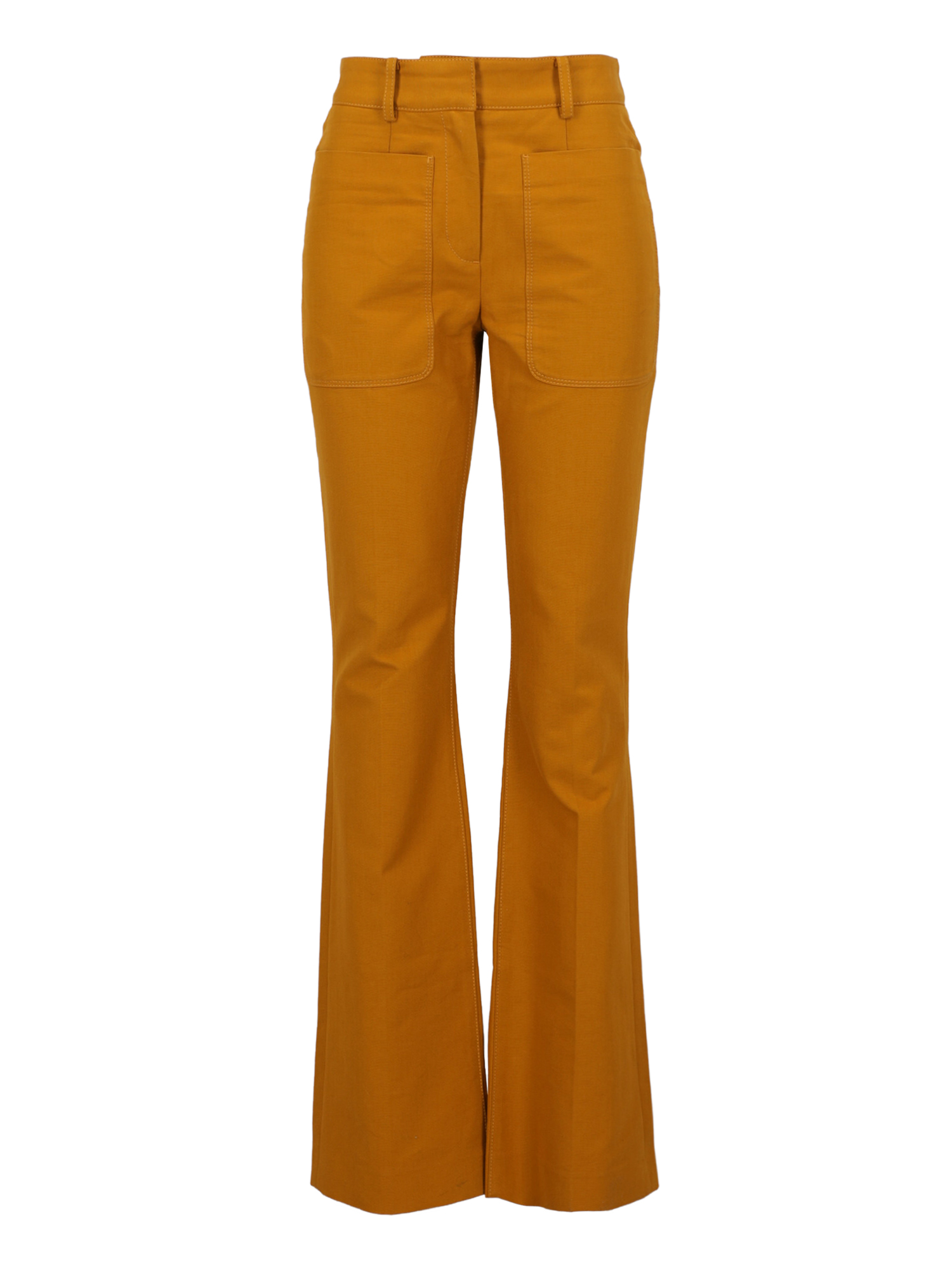 Proenza Schouler Femme Pantalons Orange Cotton