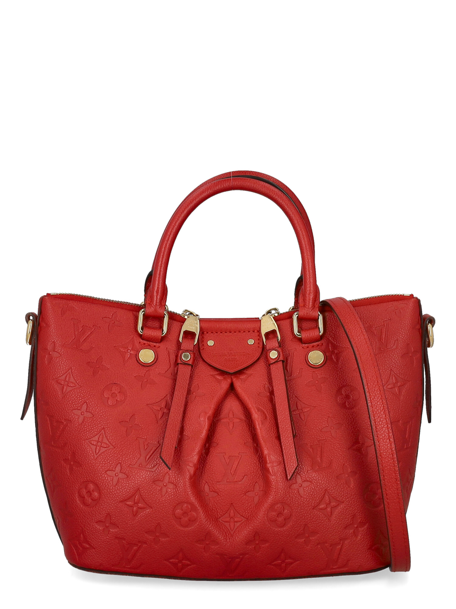 Louis Vuitton Femme Sacs à main Red Leather